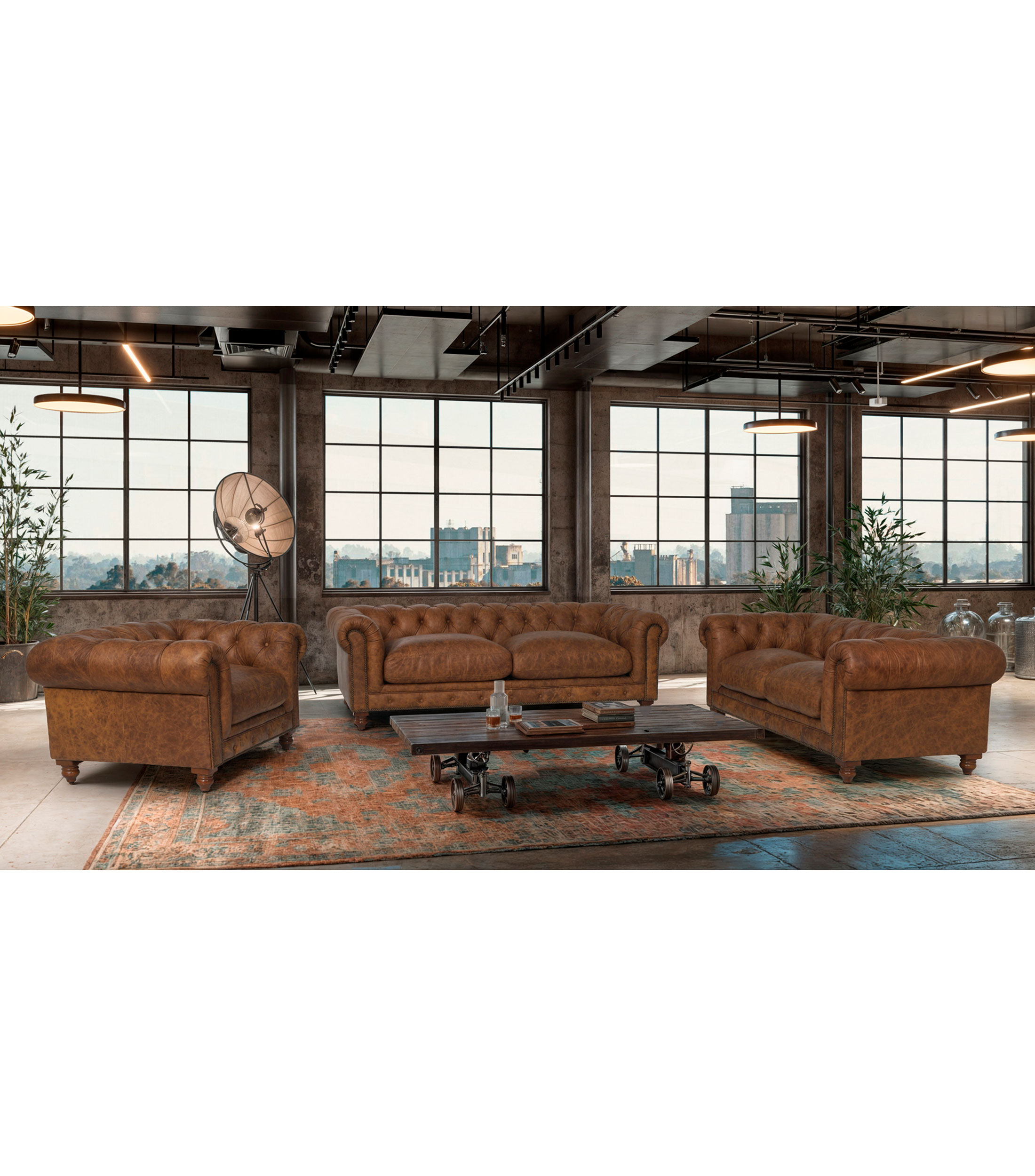 Sillón en piel Go Beyond Whisky