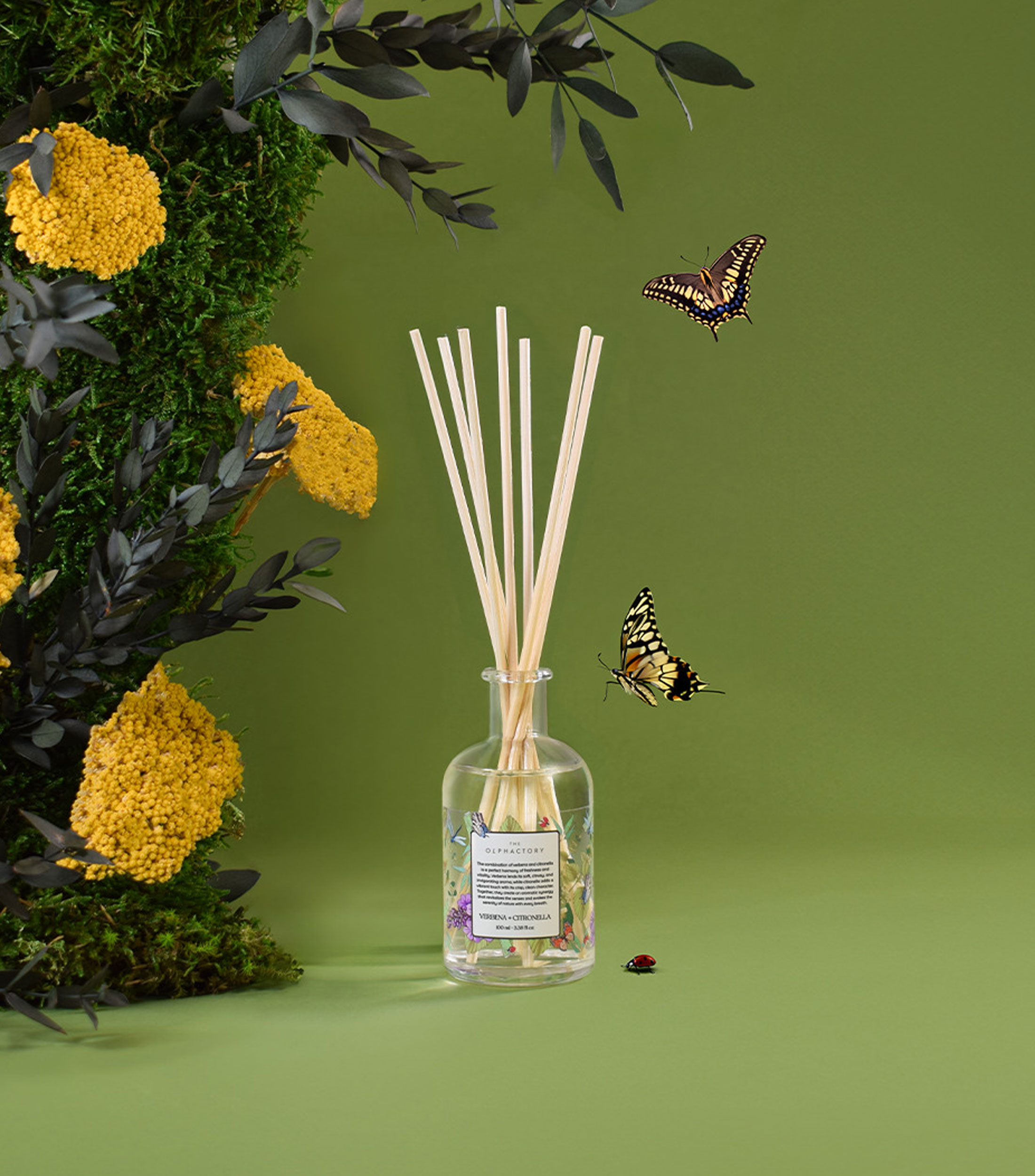 Difusor de Fragancia Verbena y Citronella, 100 ml