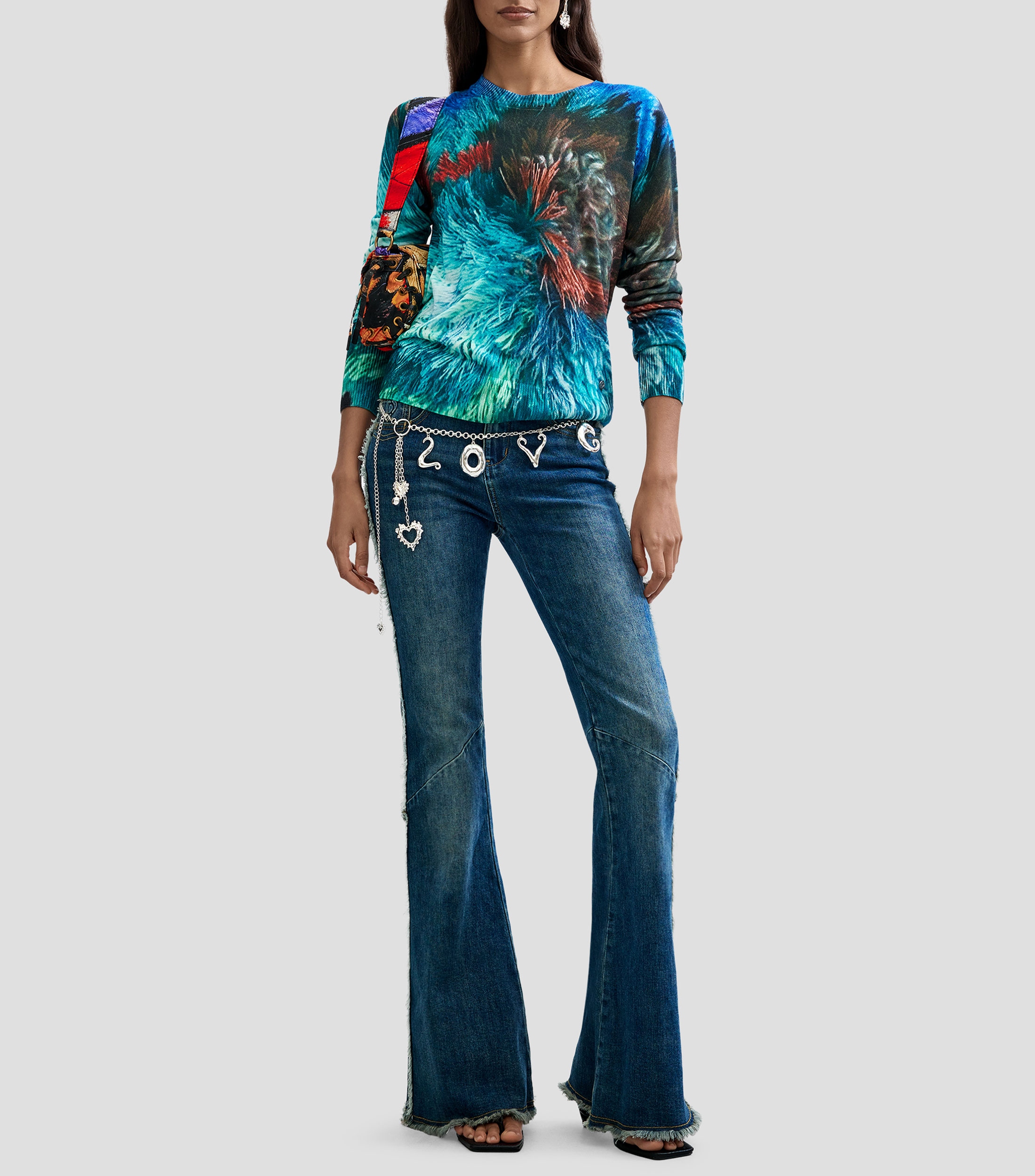 Suéter Estampado M. C. Lacroix Mujer