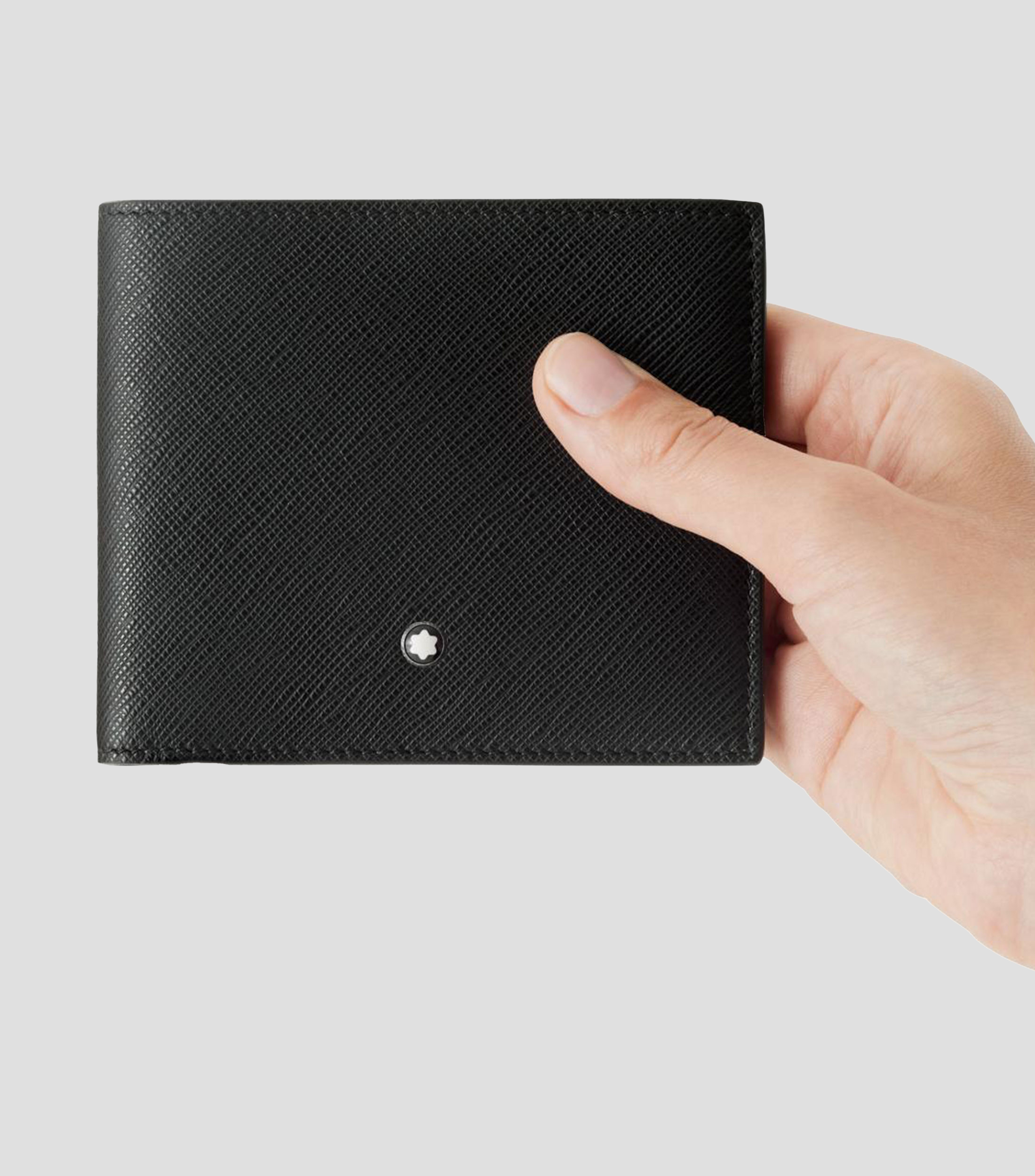 Montblanc Sartorial Cartera para 8 tarjetas negra Unisex