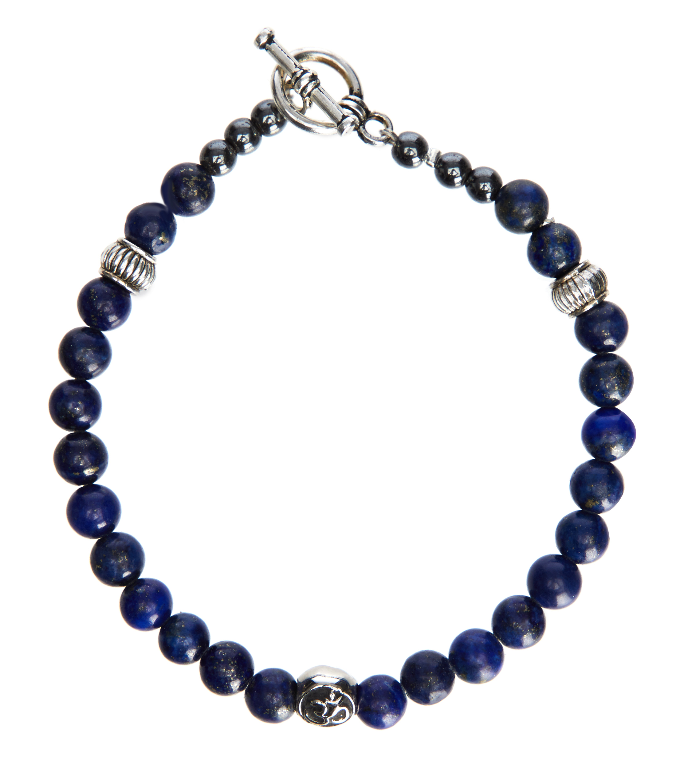 Pulsera con lapislázuli Hombre