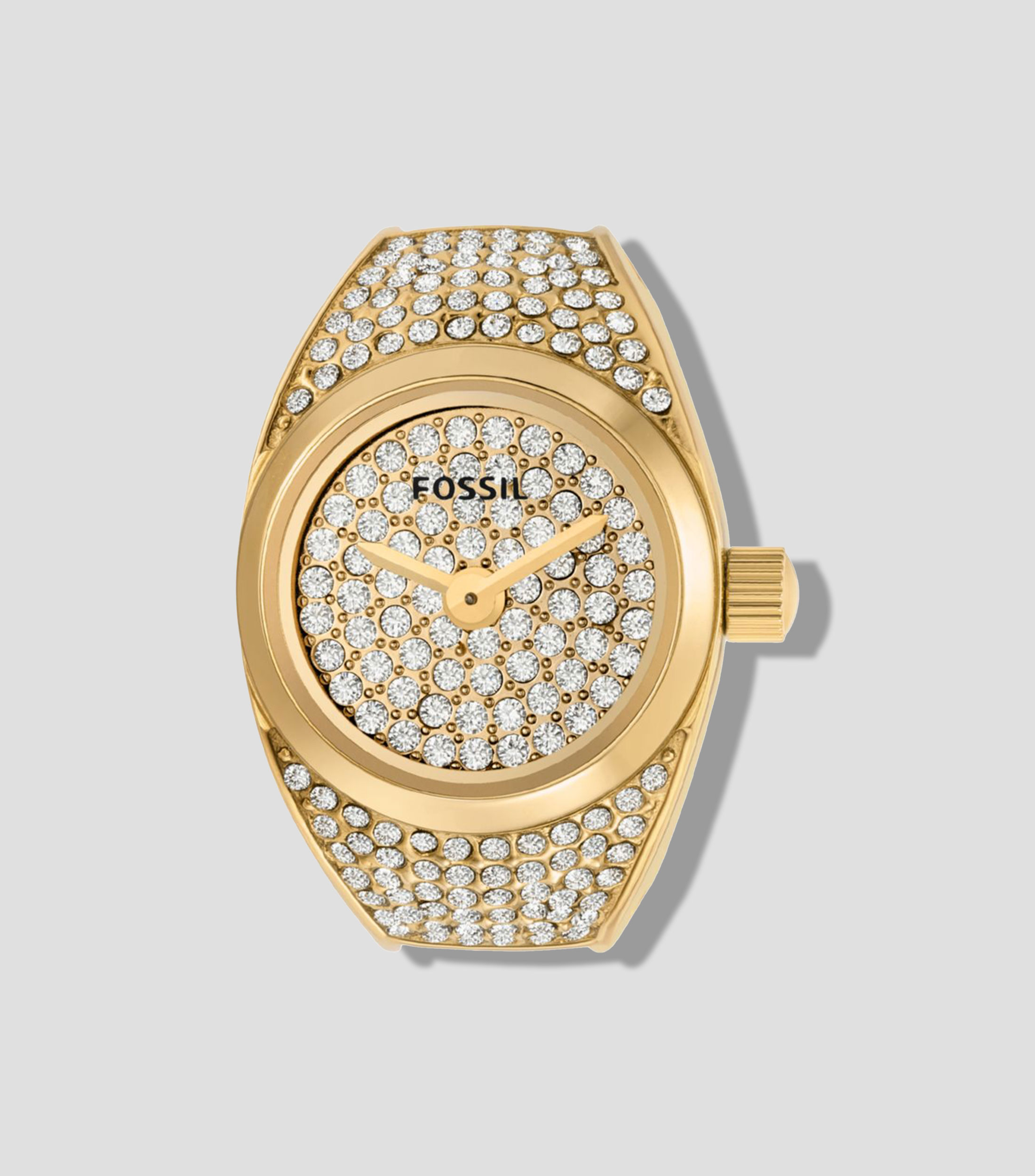 Reloj para Mujer Watch Ring casual dorado
