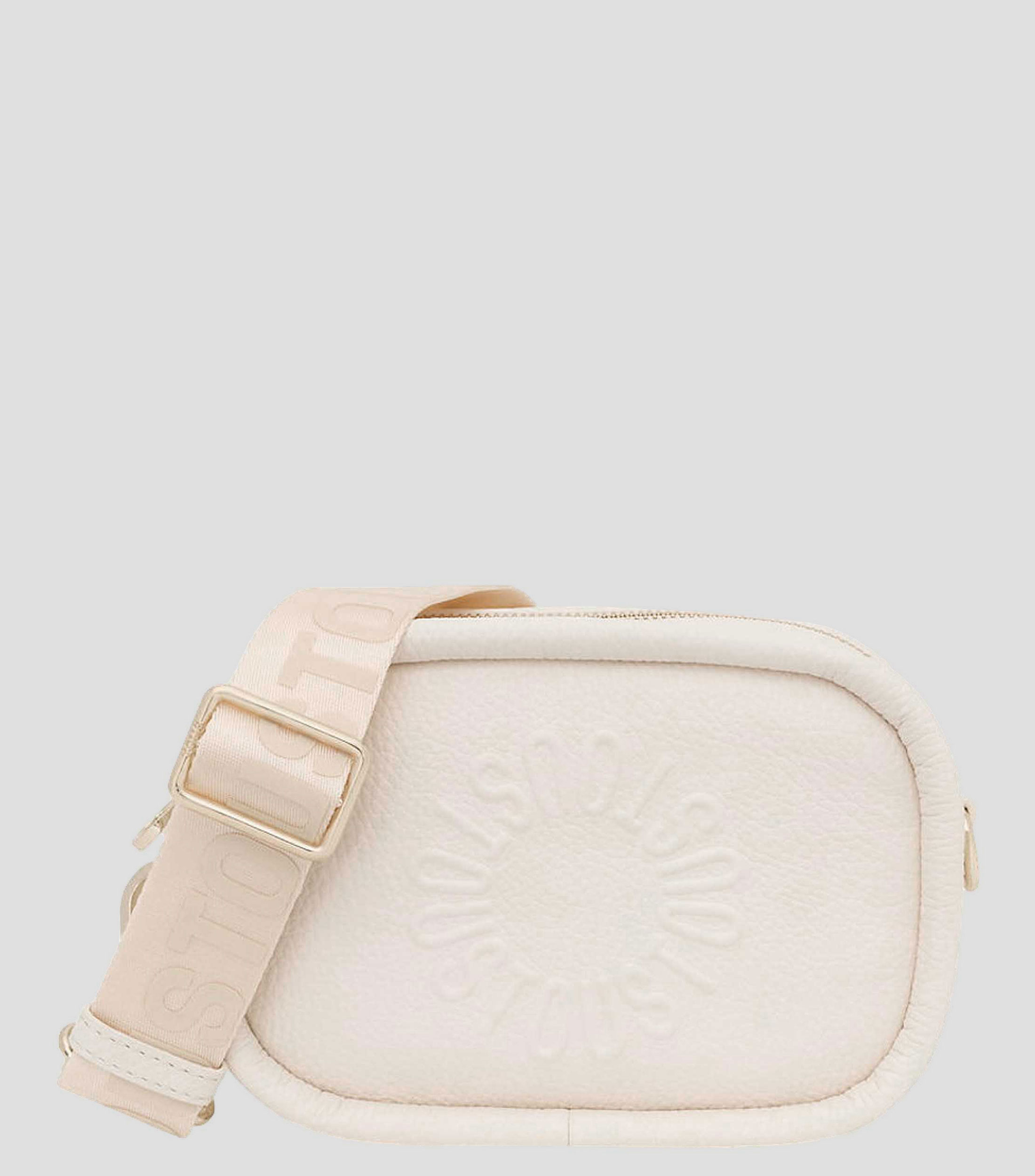 Bolso Crossbody Miranda en piel beige Mujer