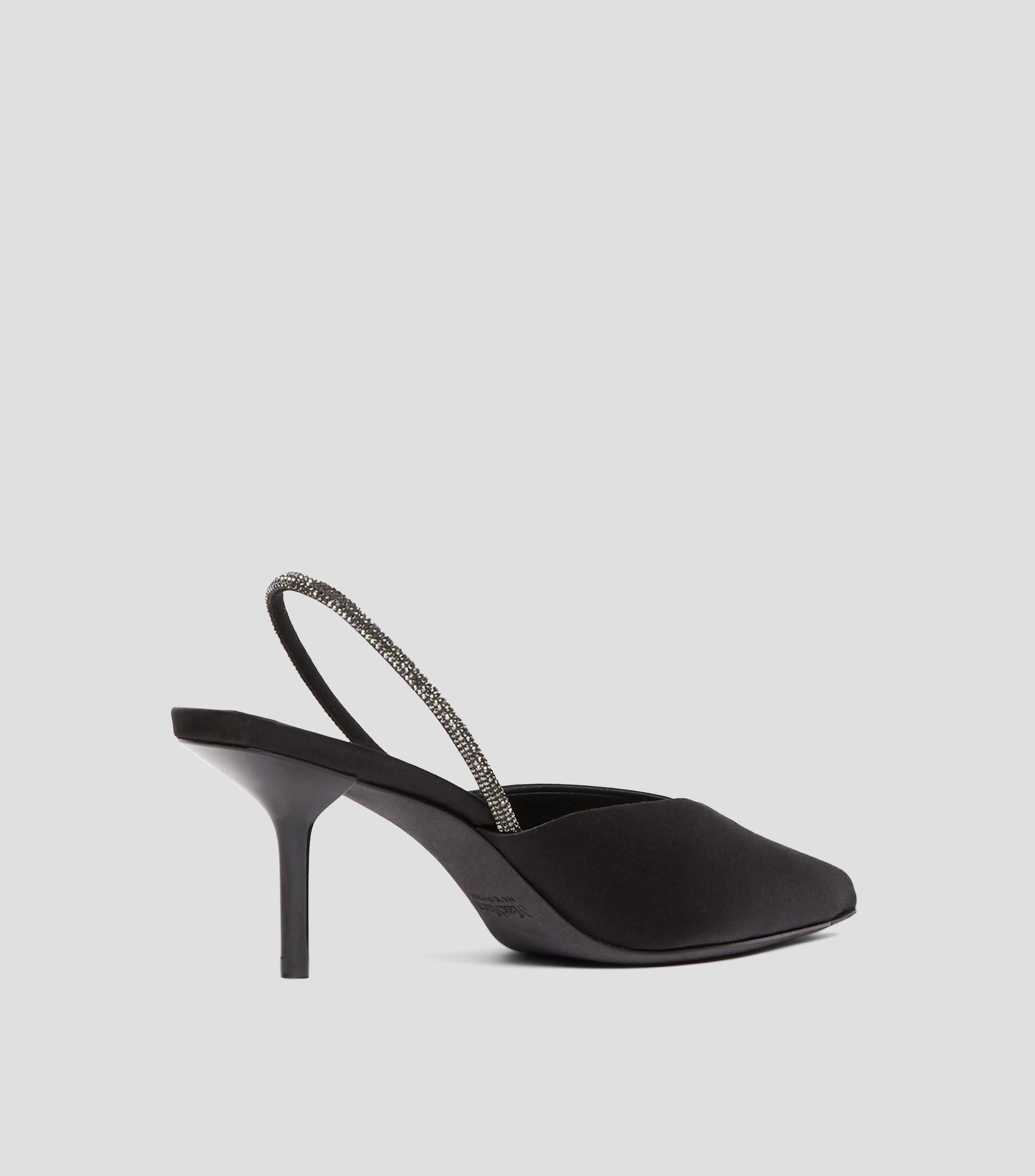 Zapatillas con Tacon Delgado de 6.5 cm Mujer