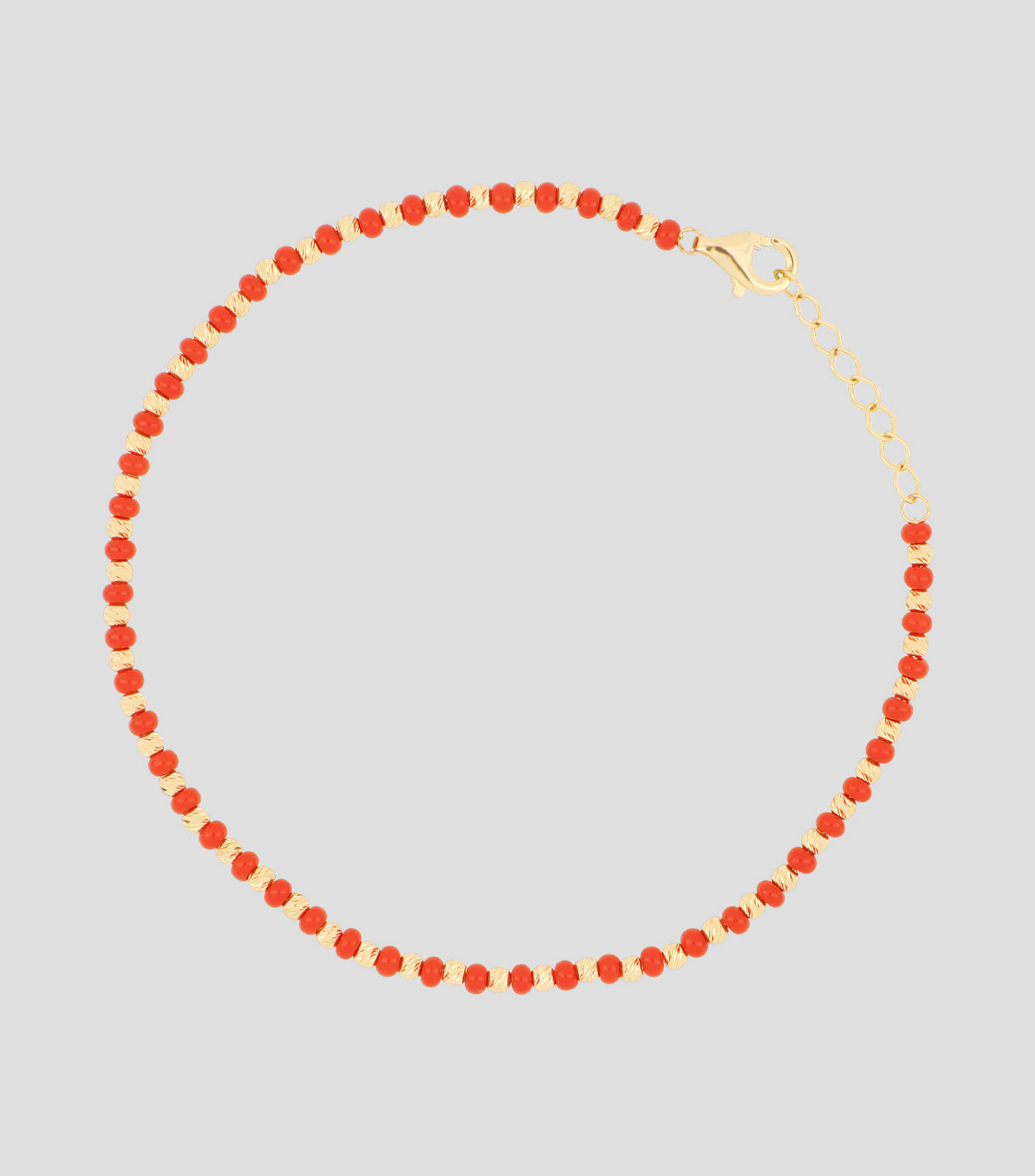 Pulsera en Oro amarillo de 14 Kilates con piedras Mujer
