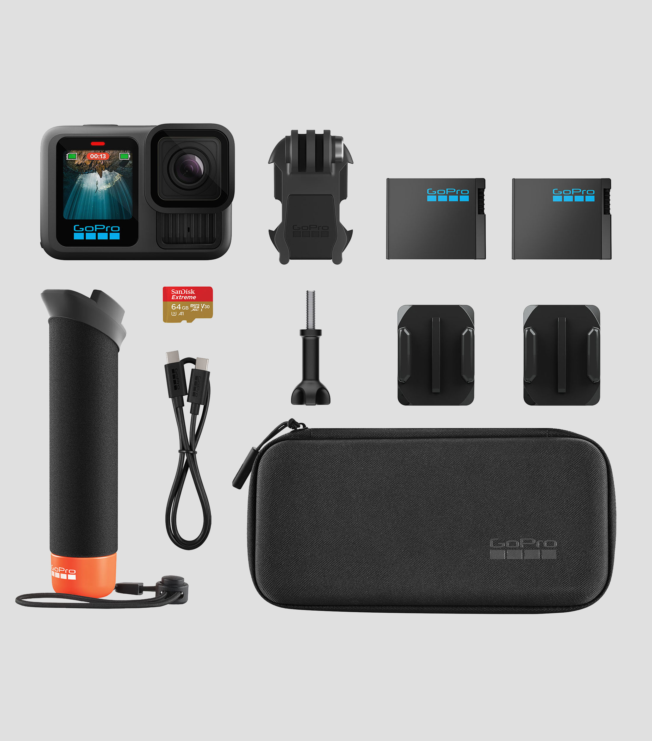 Cámara HERO13 Black + accesorios