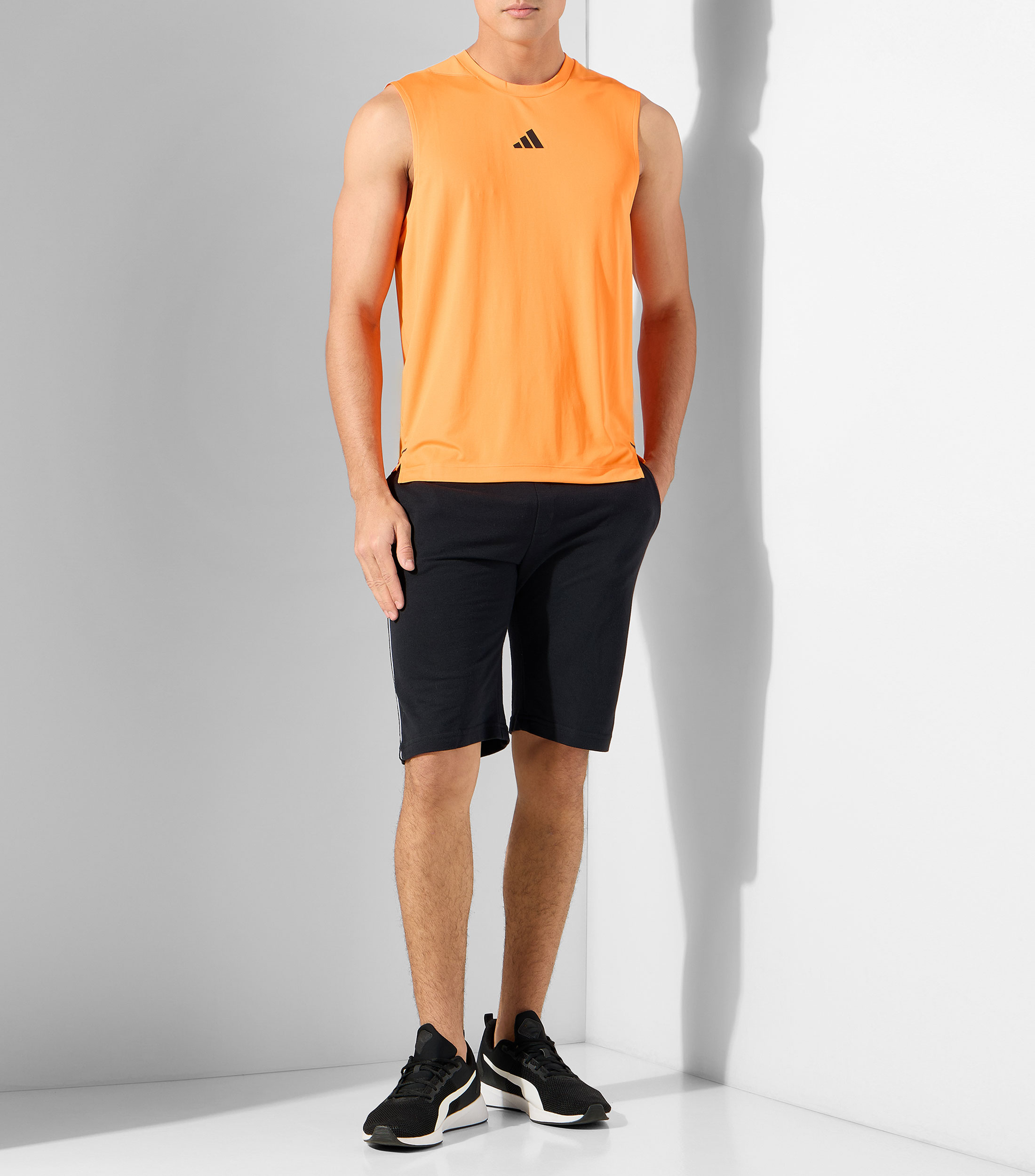 Playera para entrenamiento microdiseño Hombre