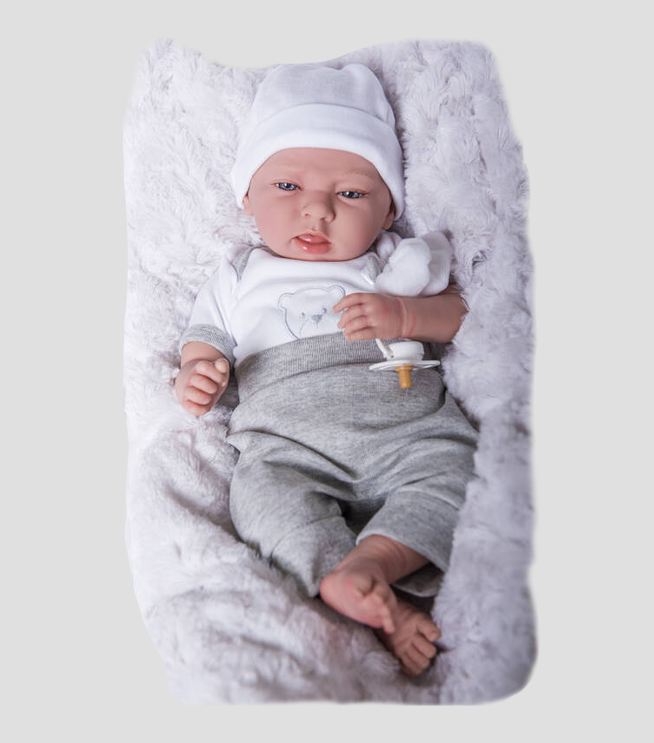 Muñeca Elegance Dafne con cojín 40 cm