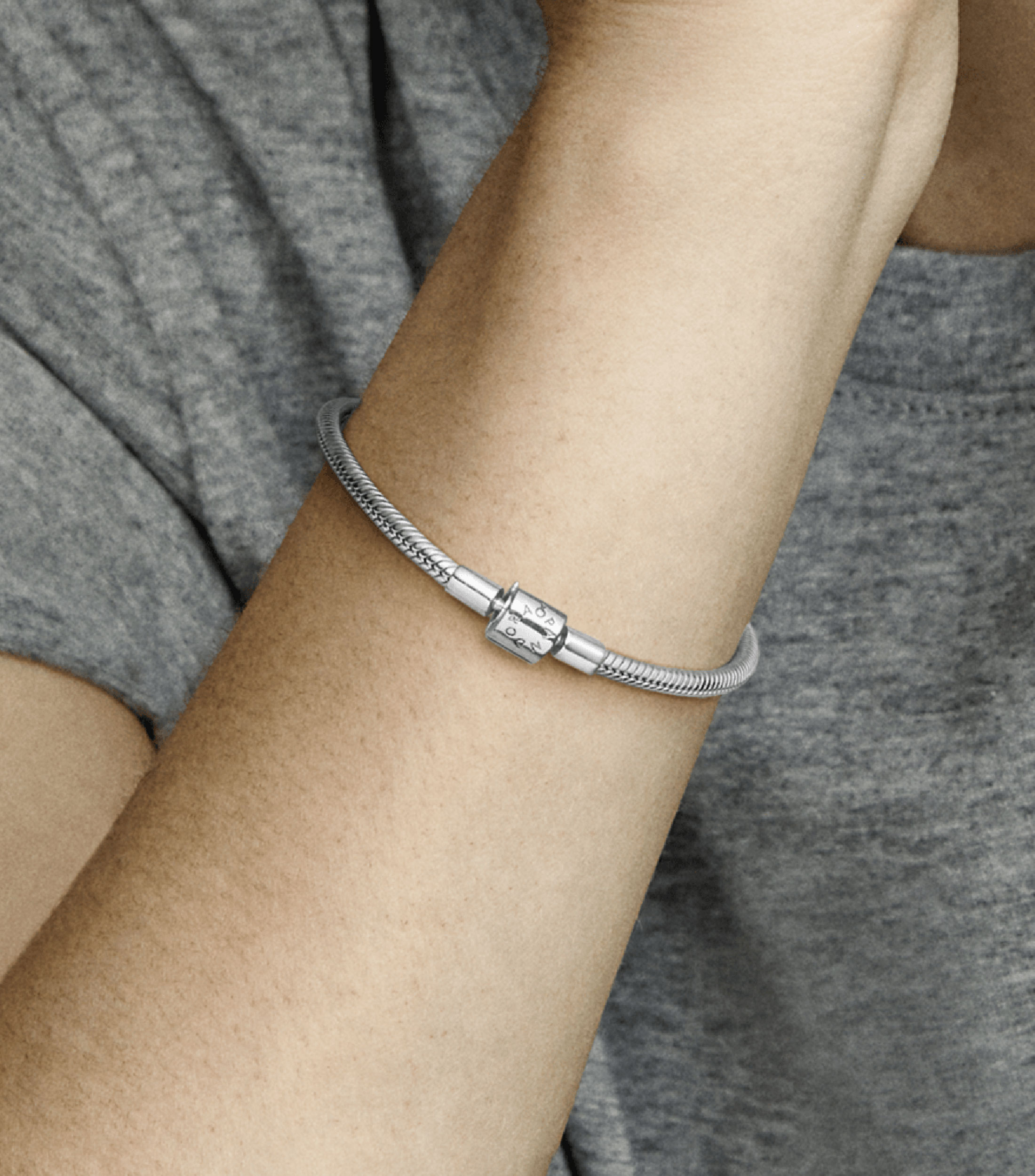 Brazalete en Plata Mujer Talla 20 cm