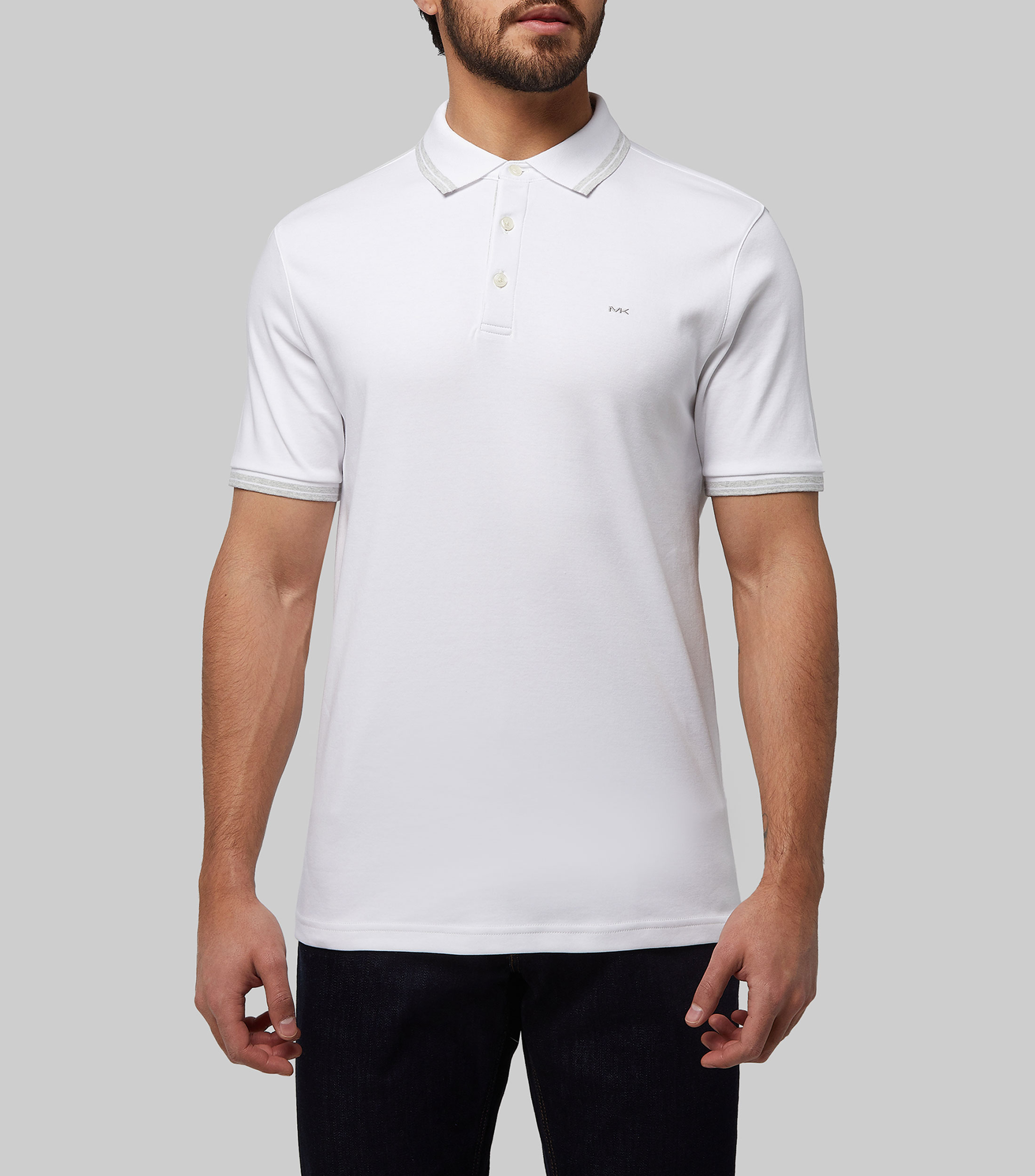 Kors Pima Playera Tipo Polo Michael Kors Hombre Michael Kors