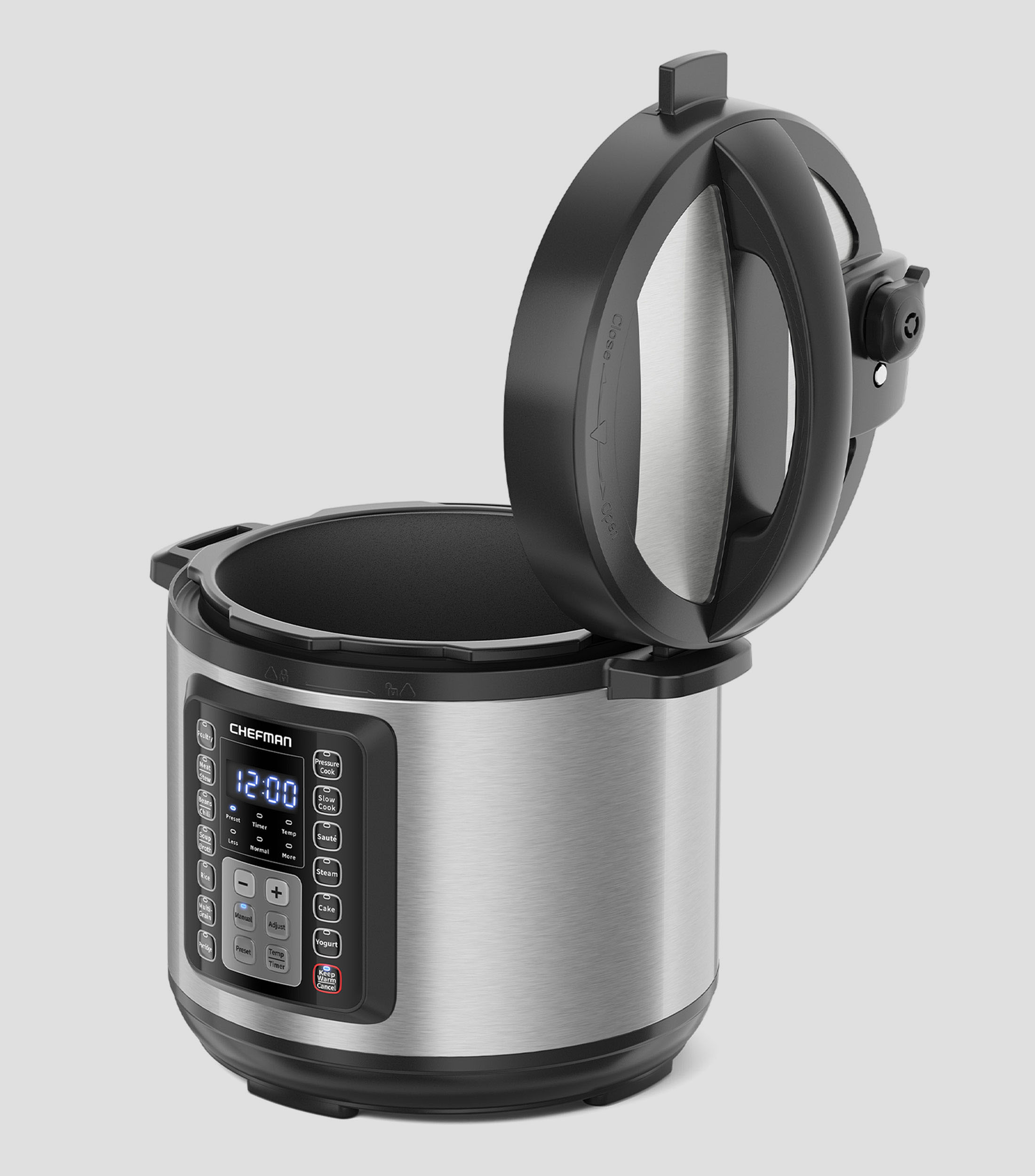 Olla de Presion Electrica Programable en acero inoxidable 5.6 L