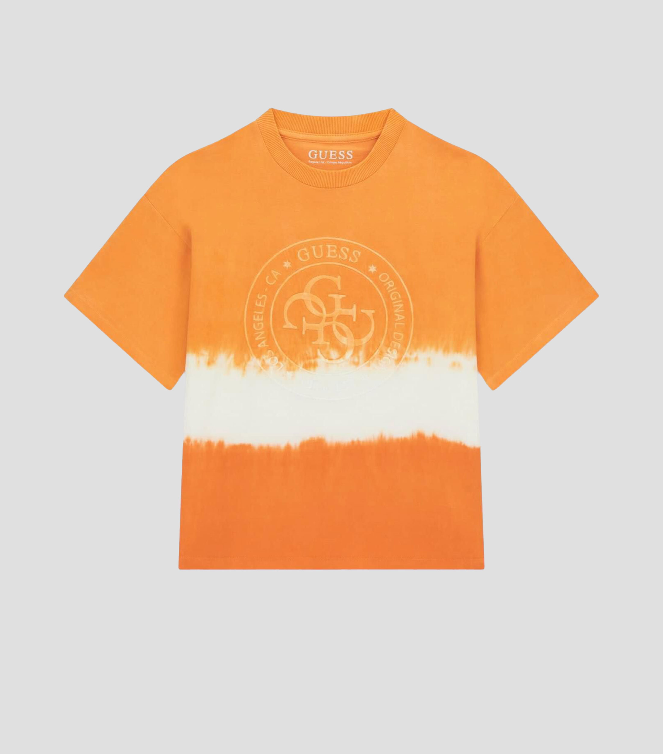 Playera cuello redondo manga corta estampada Niño