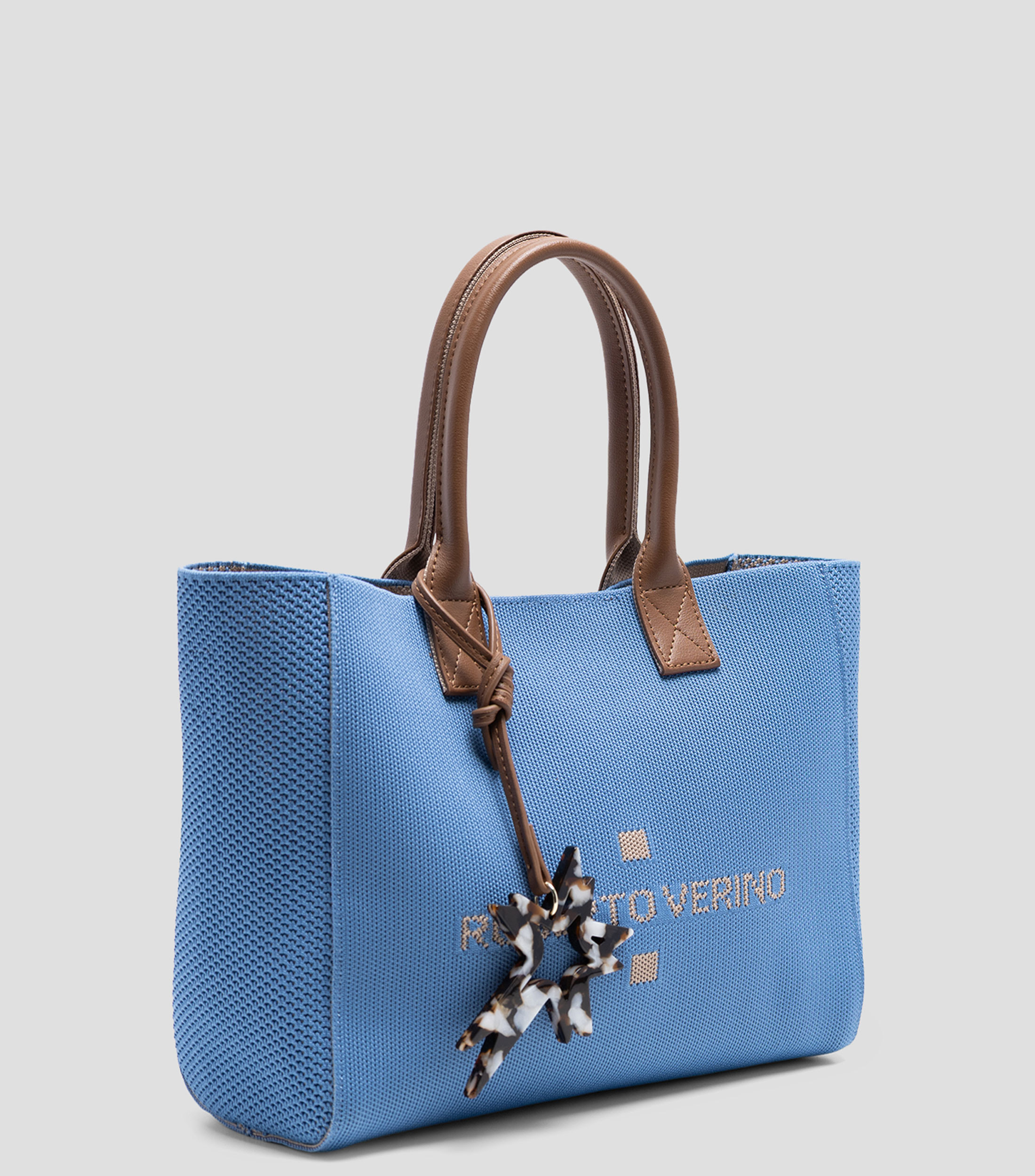 Bolsa Satchel Zendaya texturizada Mujer
