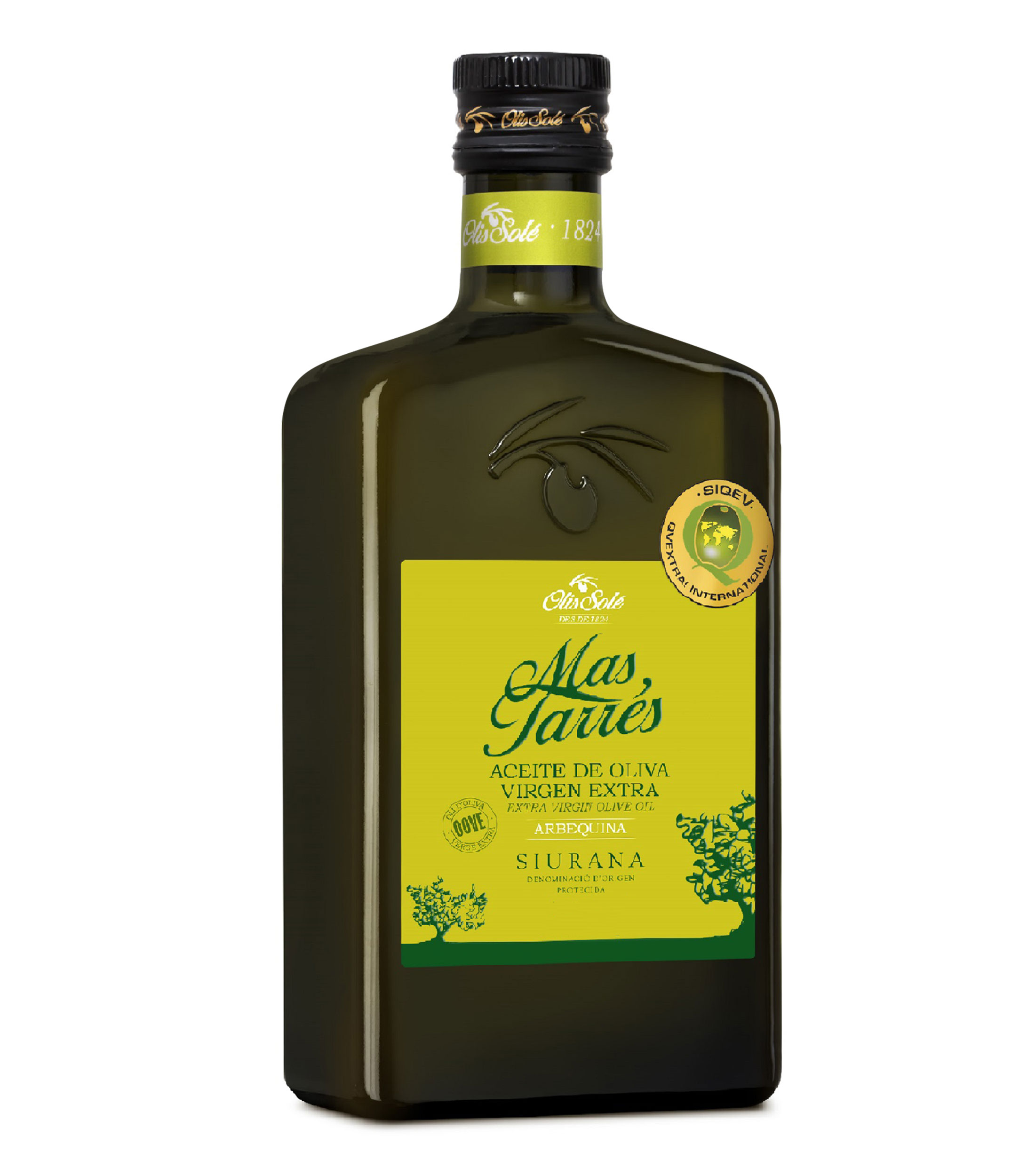 Olis Solé Aceite de Oliva Extra Virgen Siurana Arbequina, 500 ml El
