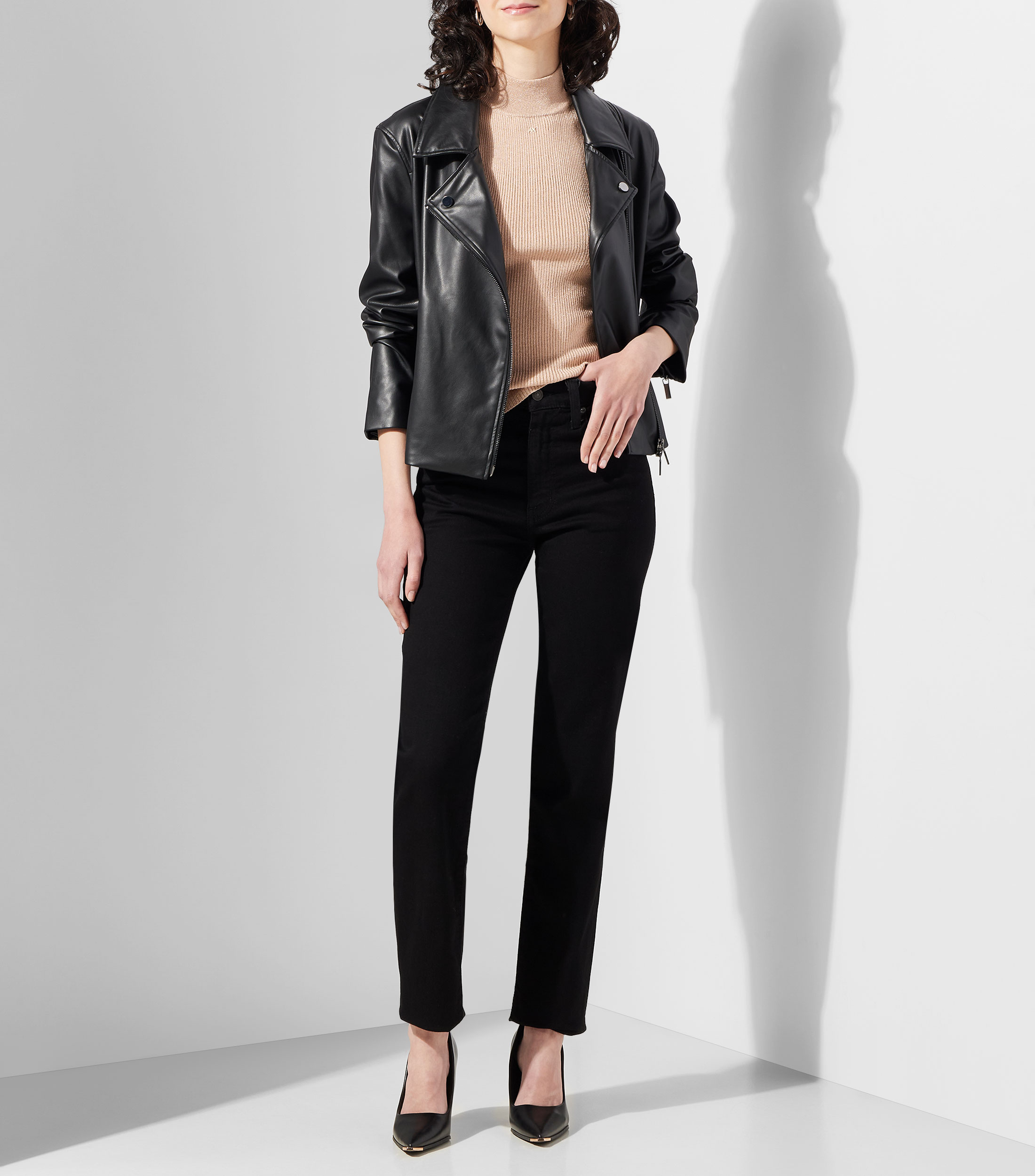 Top liso Mujer