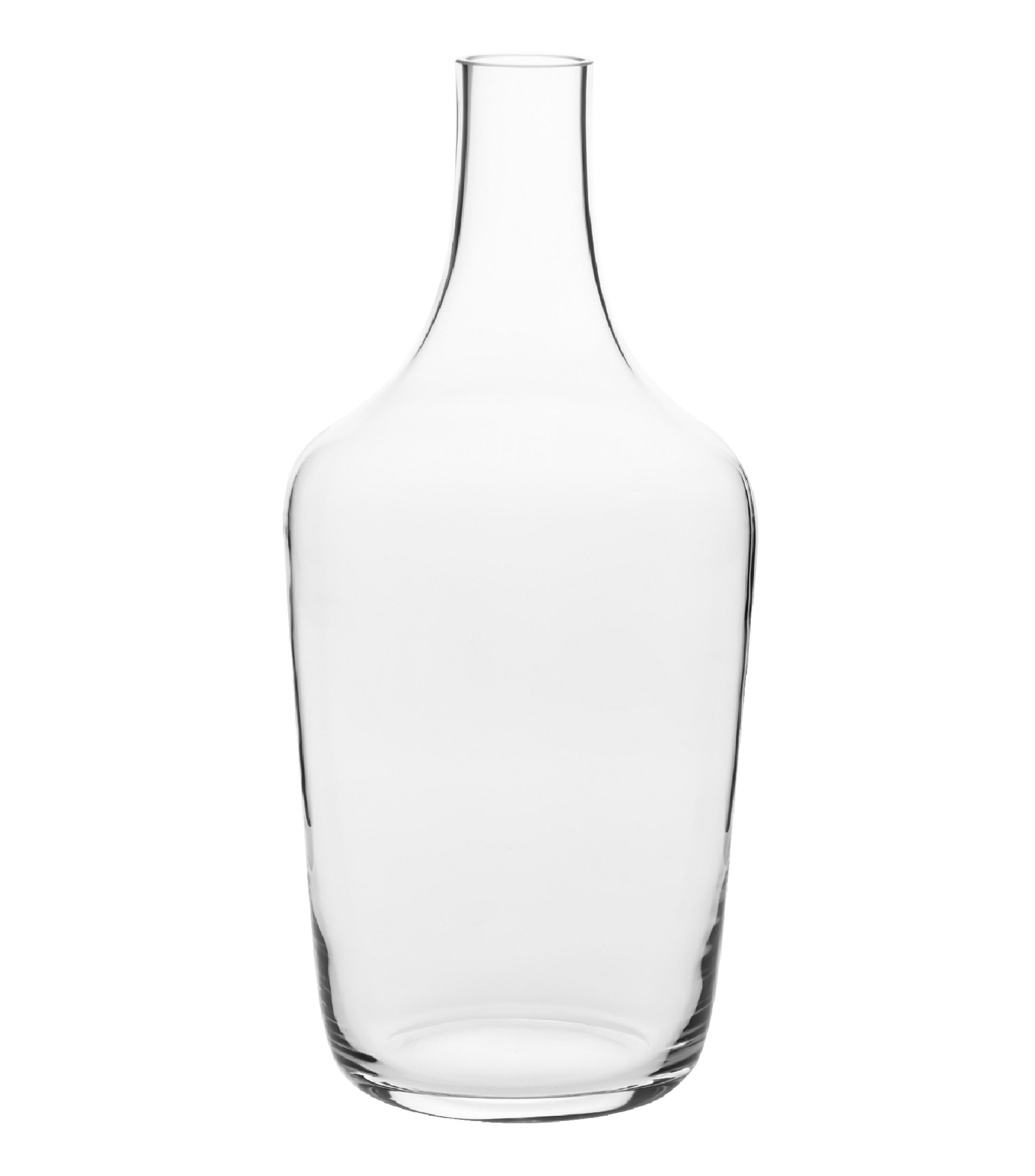 Florero Life en cristal transparente