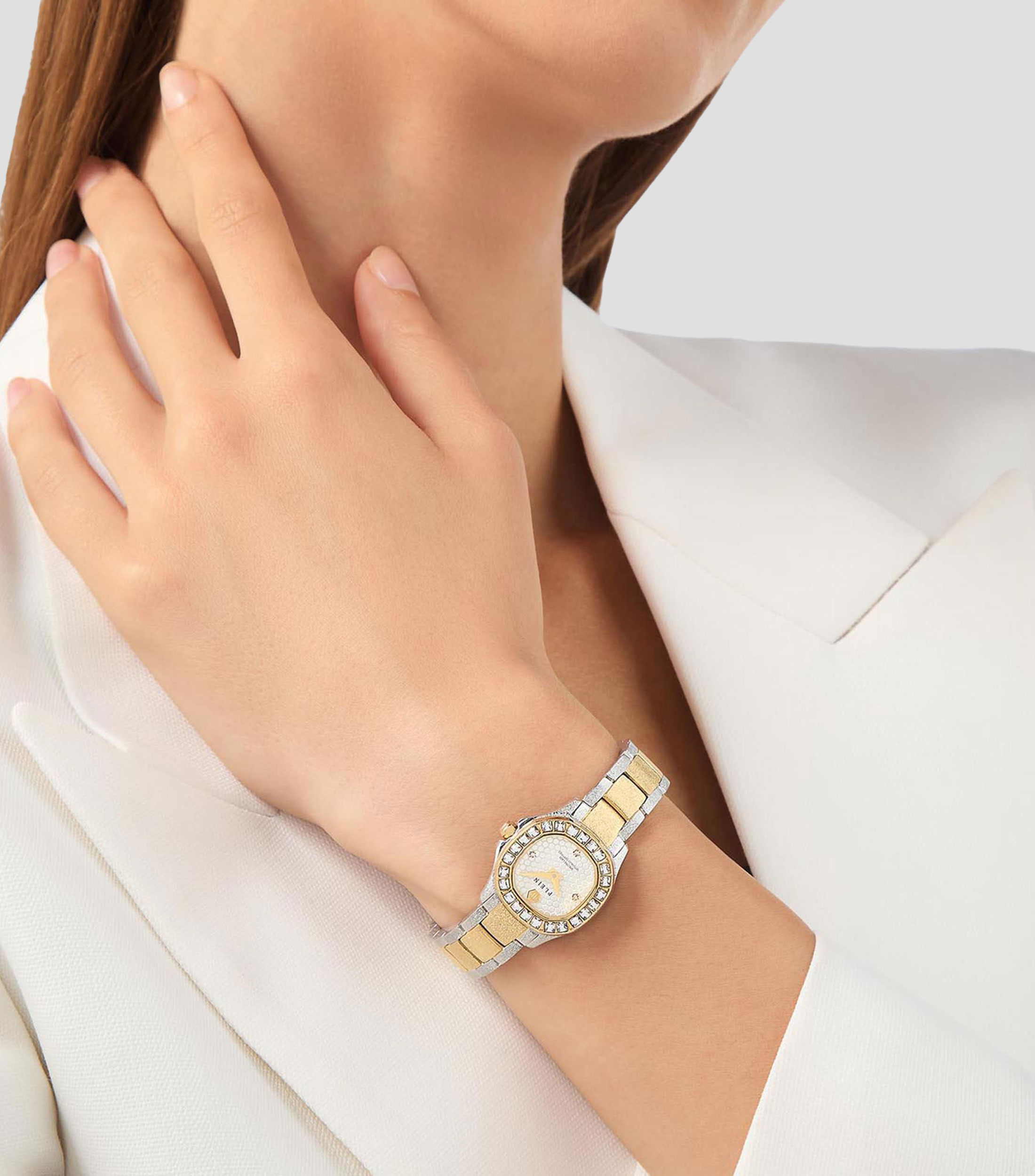 Reloj para mujer Spectre Lady Mini De vestir, Dorado, Gris