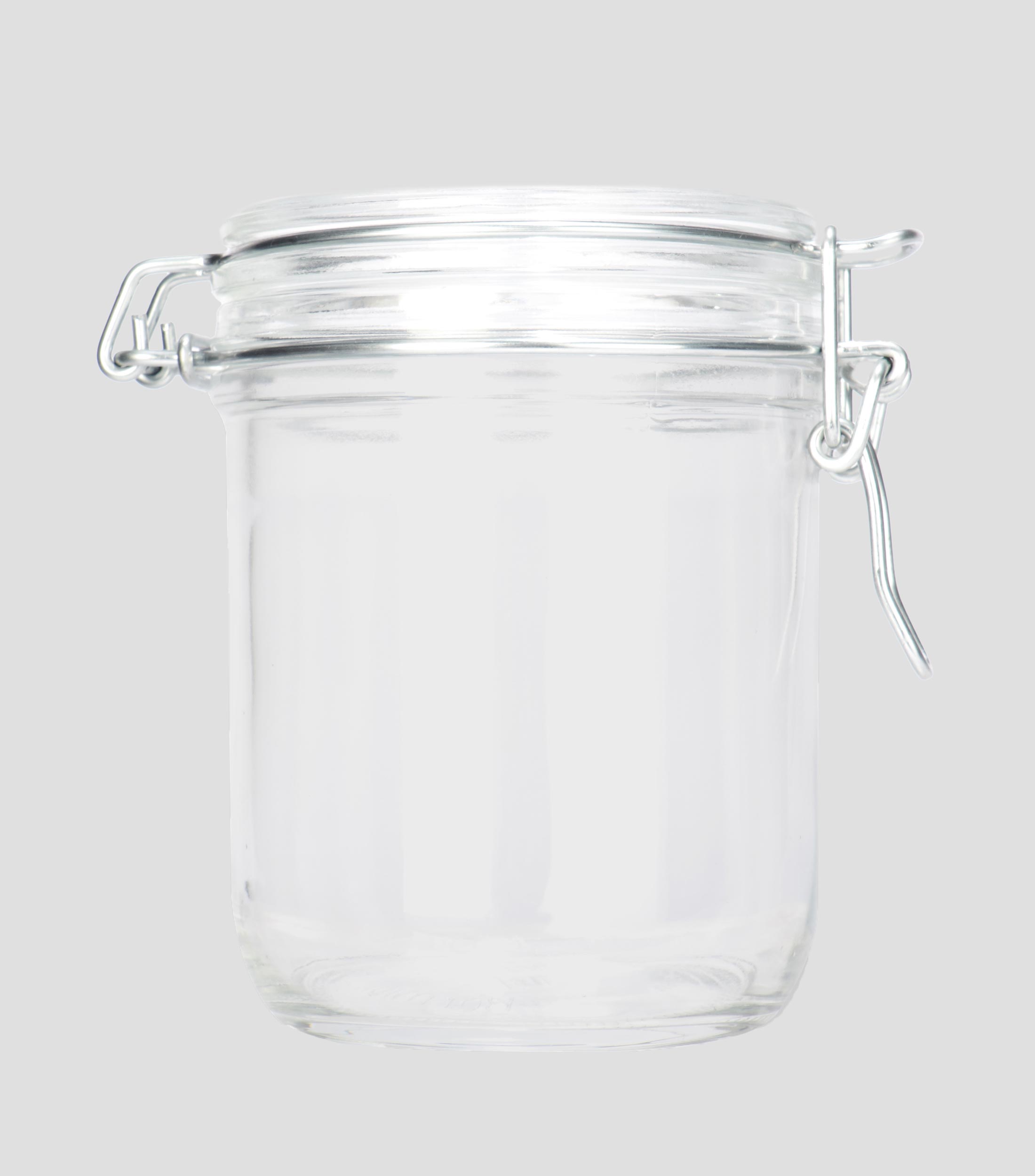 Frasco transparente