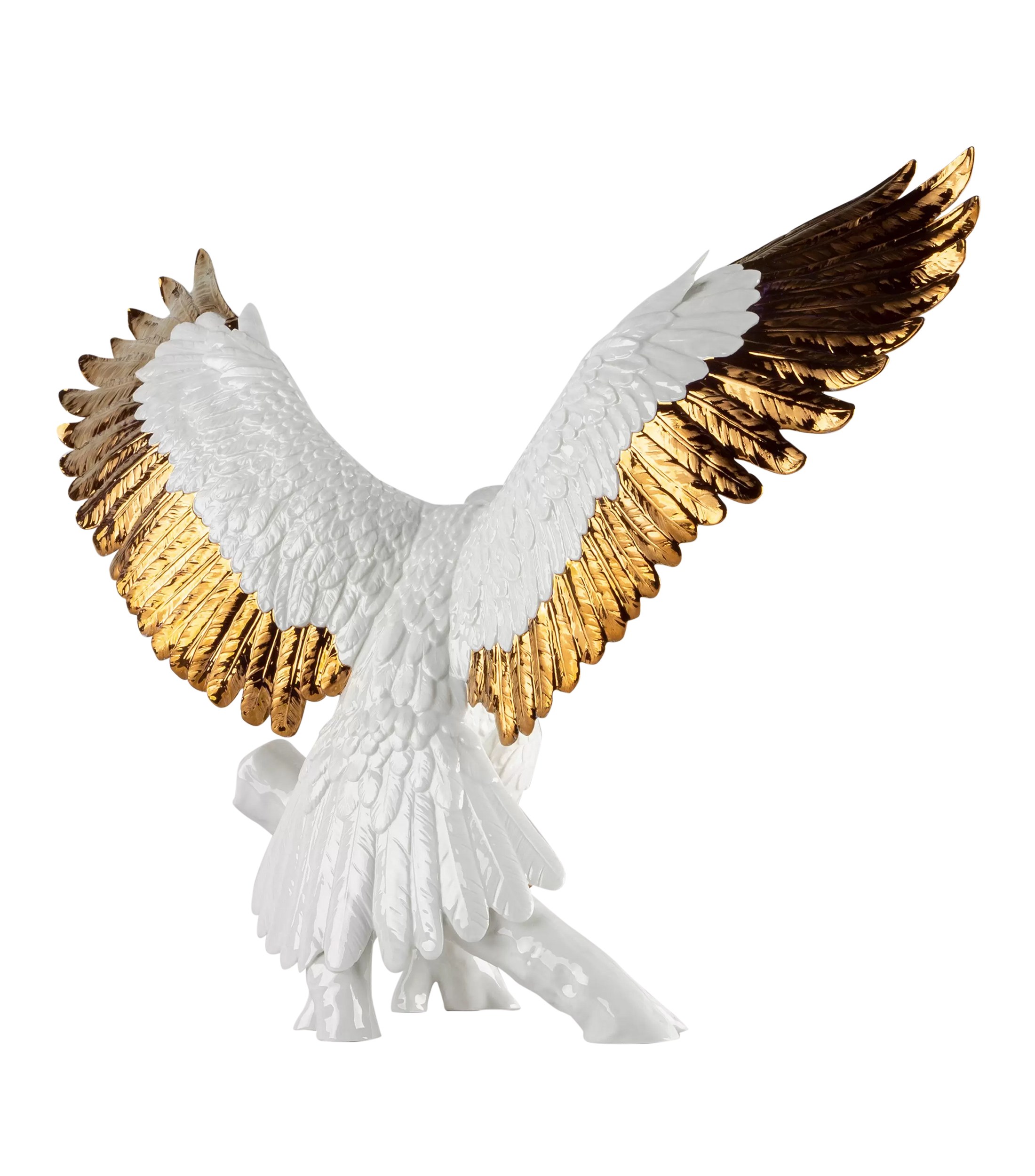 Escultura Aguila en porcelana