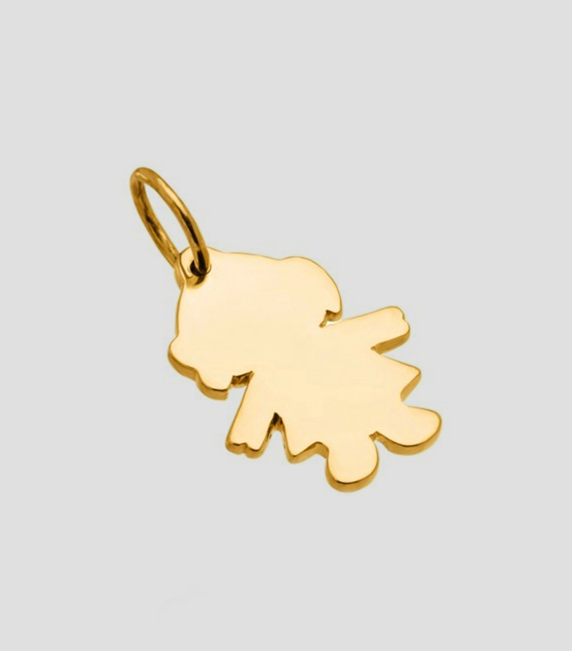 Dije Nina Mini en Oro 18 Kilates Mujer