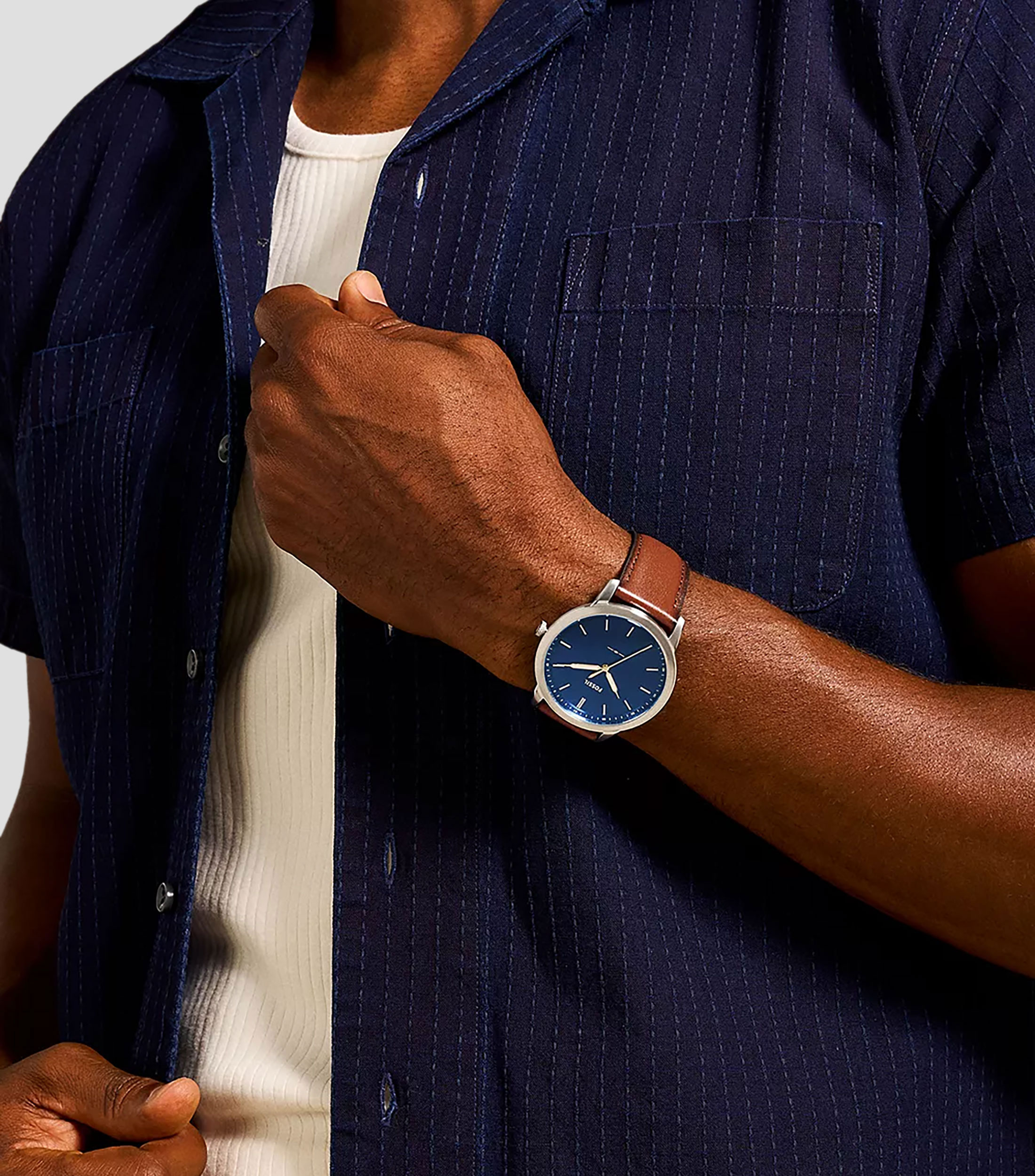 Reloj para Hombre The Minimalist casual, Plateado