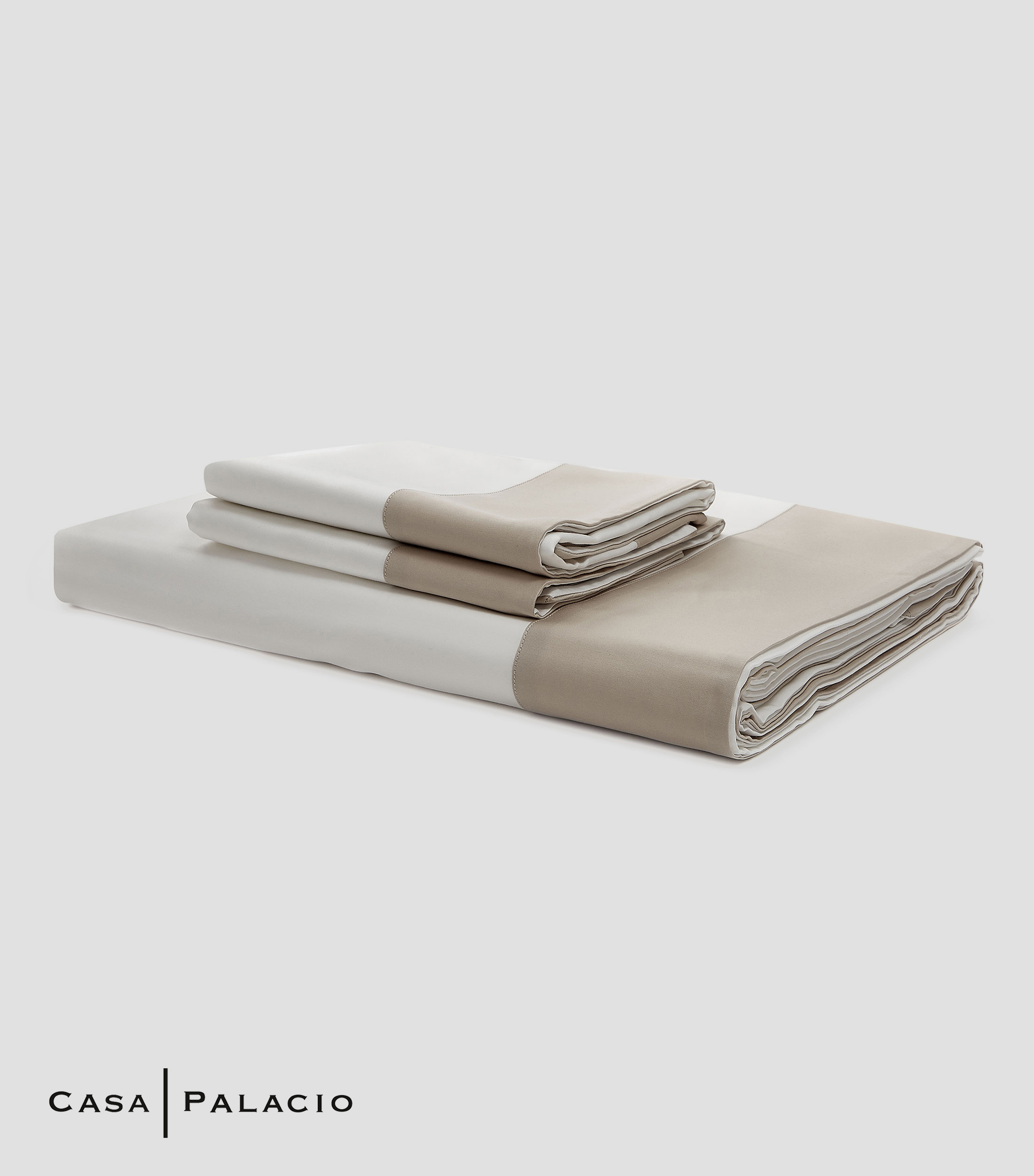Juego de Sabanas Queen Size en algodon Bold leche