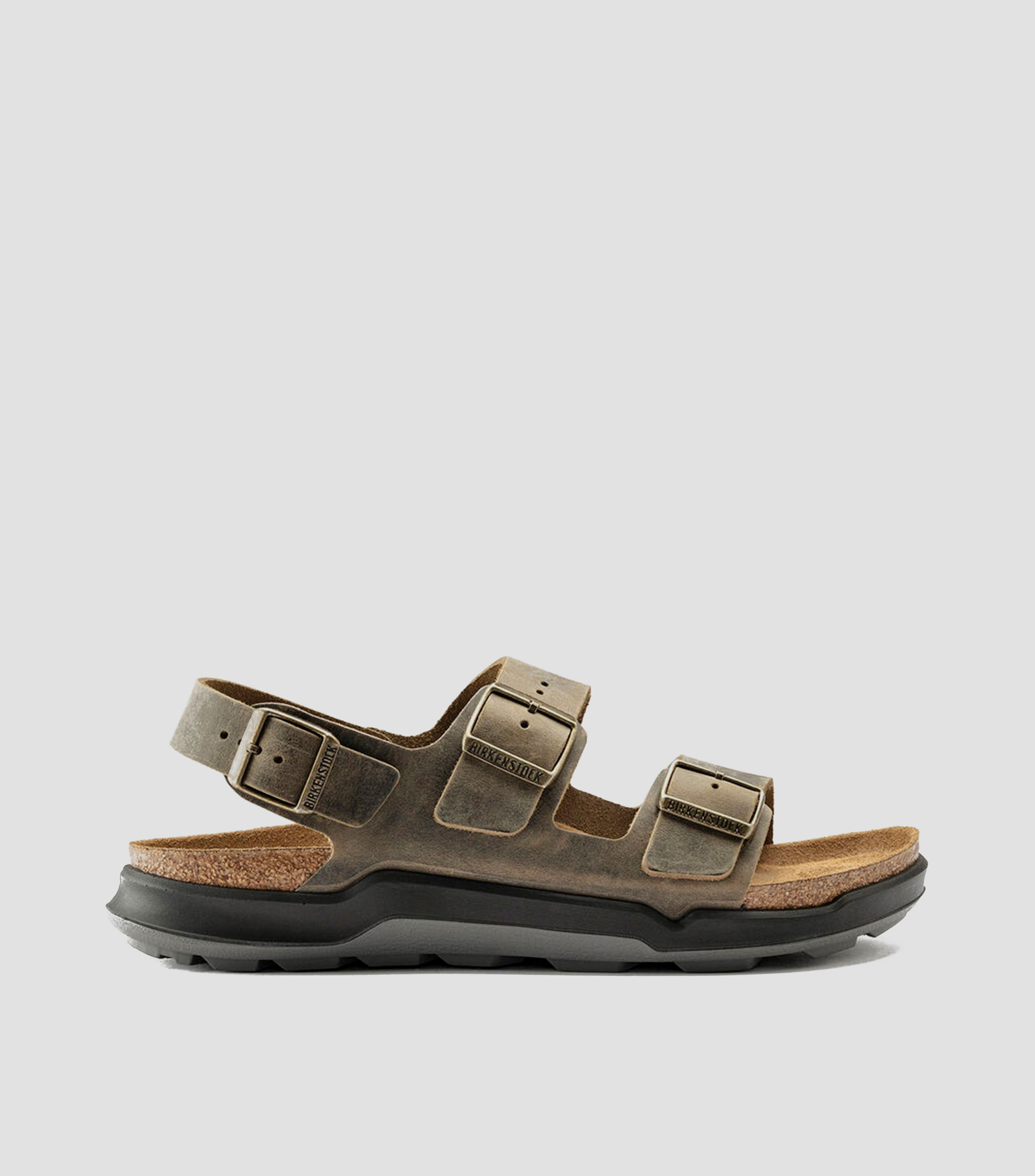 Sandalias Planas Milano en piel Hombre