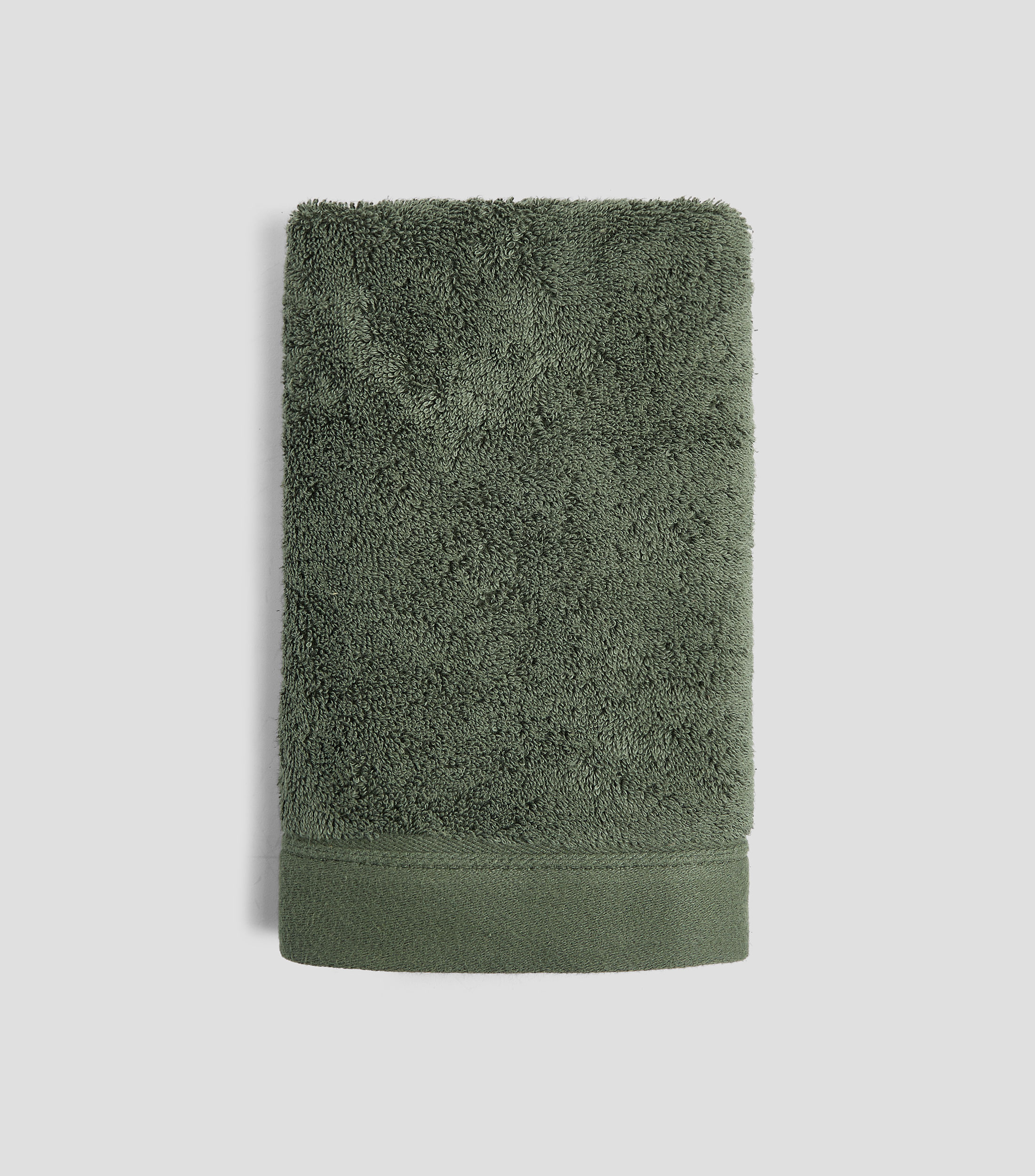 Toalla de manos verde