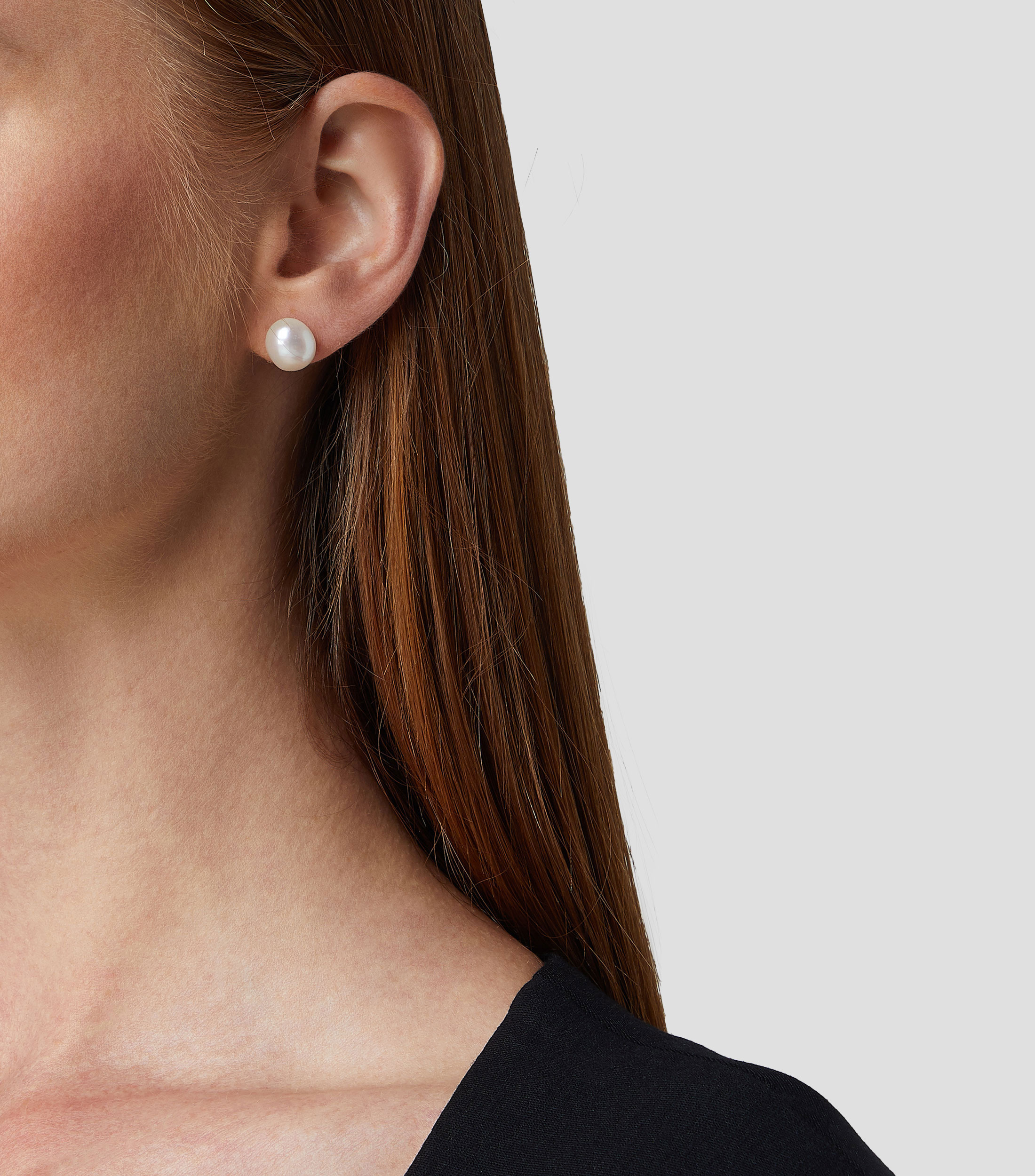 Aretes en Plata .925 con Perlas Mujer