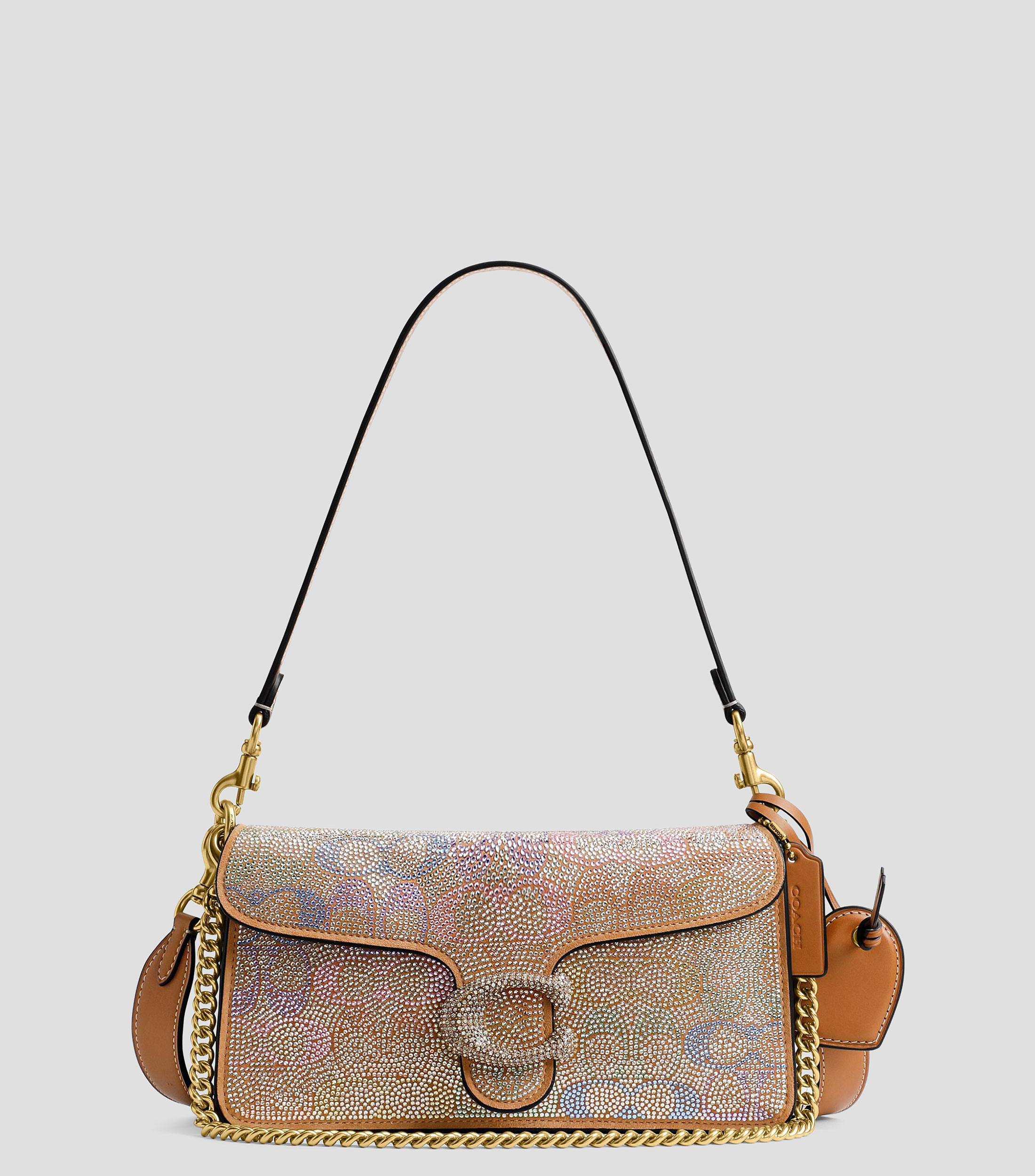 Bolsa shoulder con microdiseño Mujer