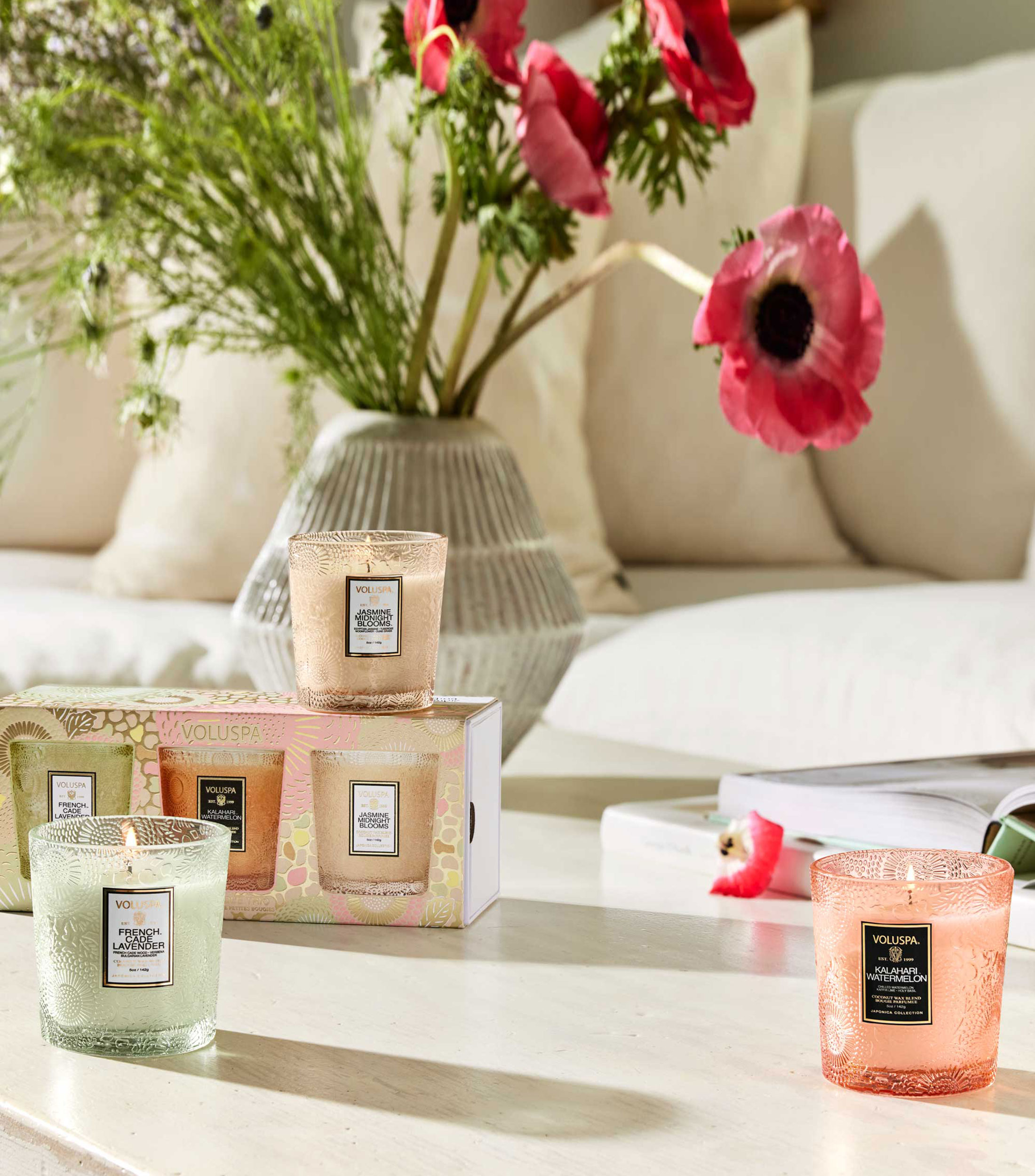 Set Velas aromáticas Japonica Collection