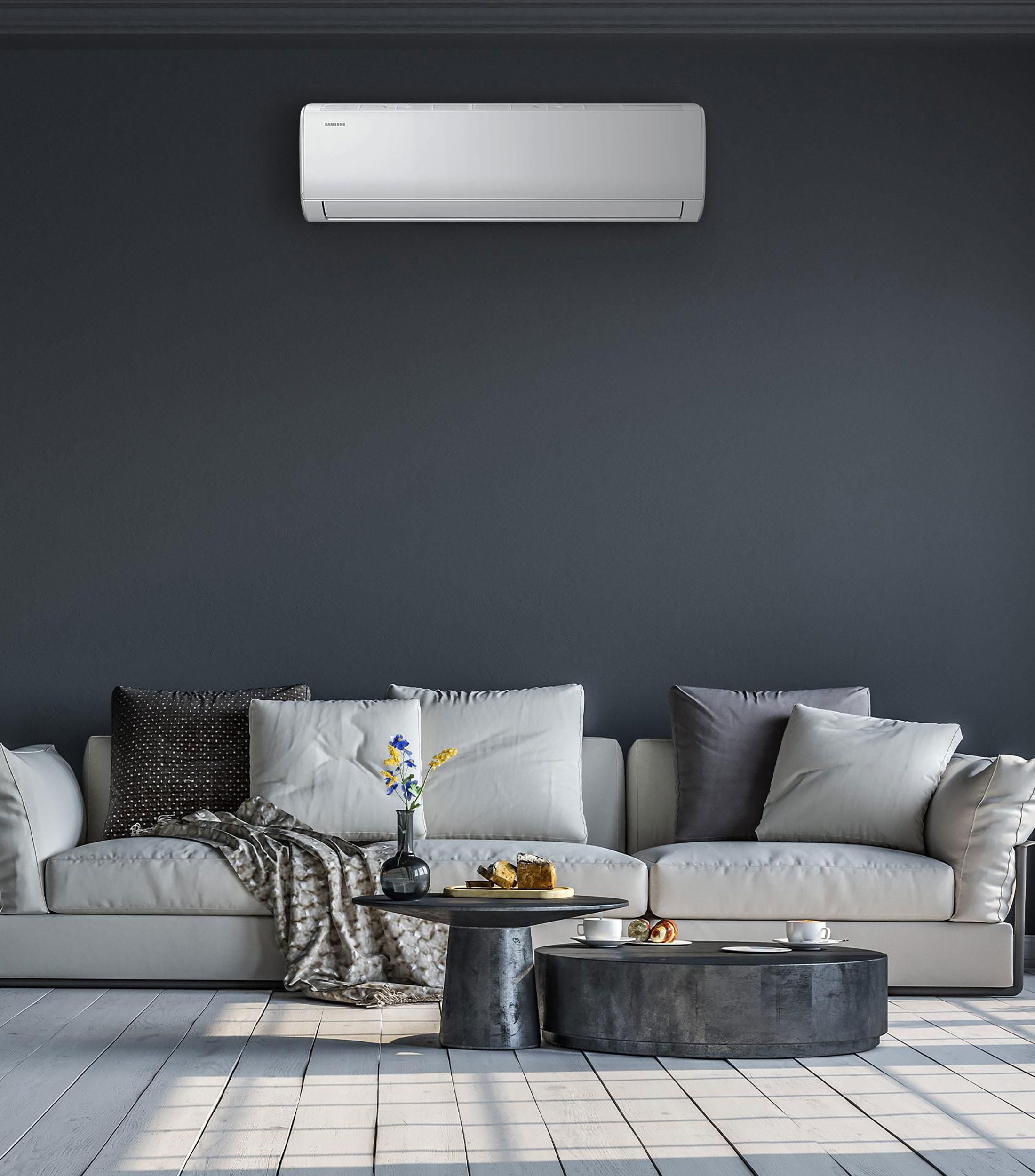 Aire acondicionado Minisplit Inverter 11,000 BTU's, 1 Tonelada 220V Frío