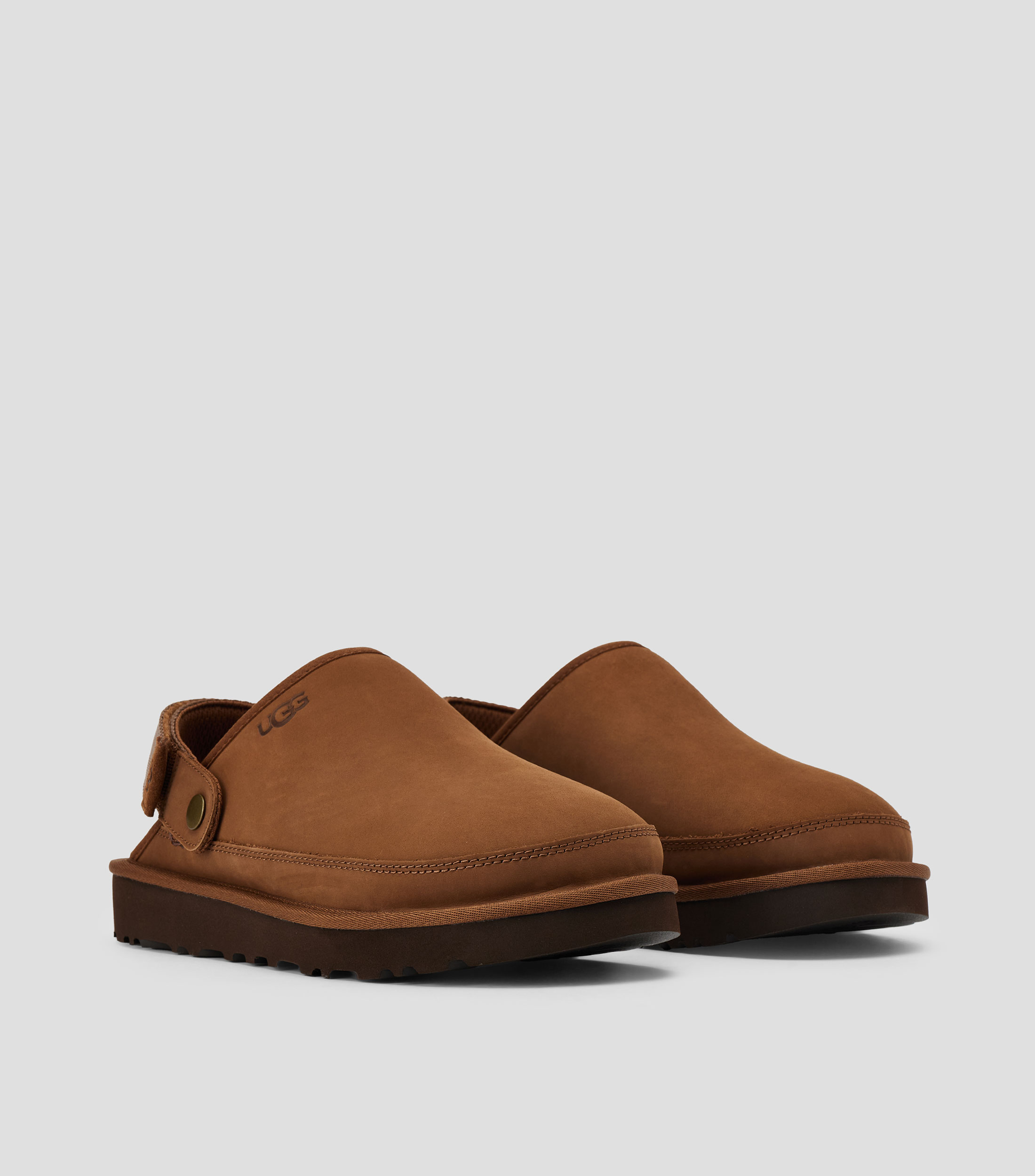 Pantuflas Goldencoast Clog II en piel Hombre