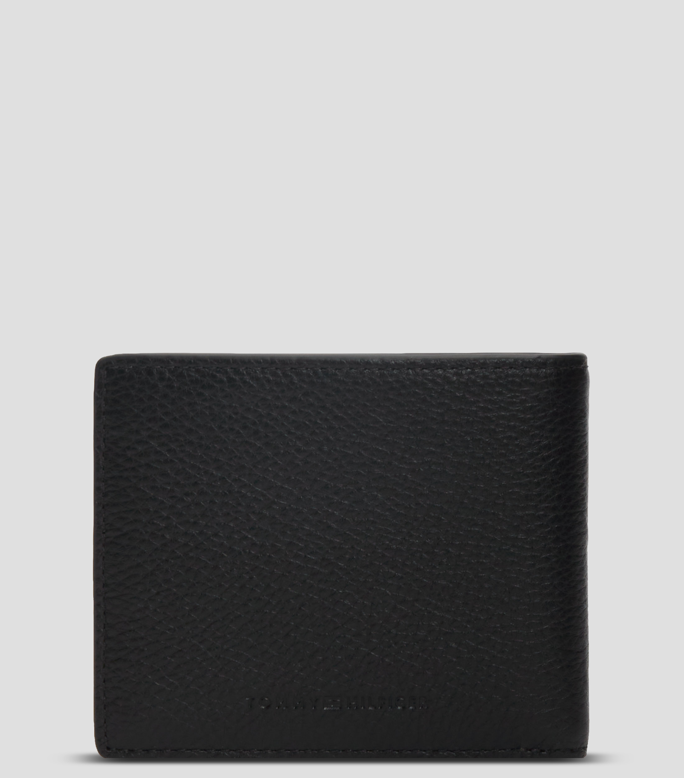 Cartera en piel Central liso Hombre