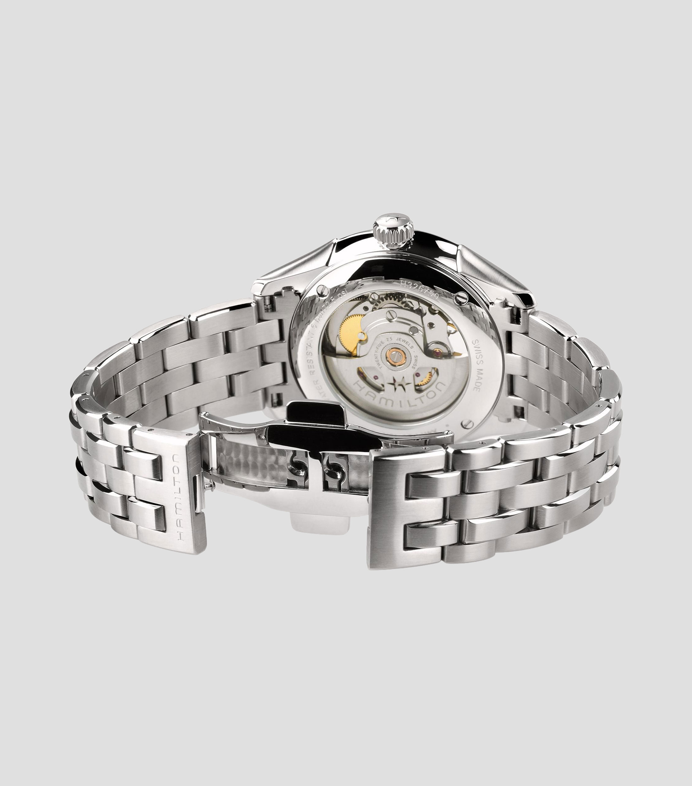 Reloj Unisex Jazzmaster casual, Plateado