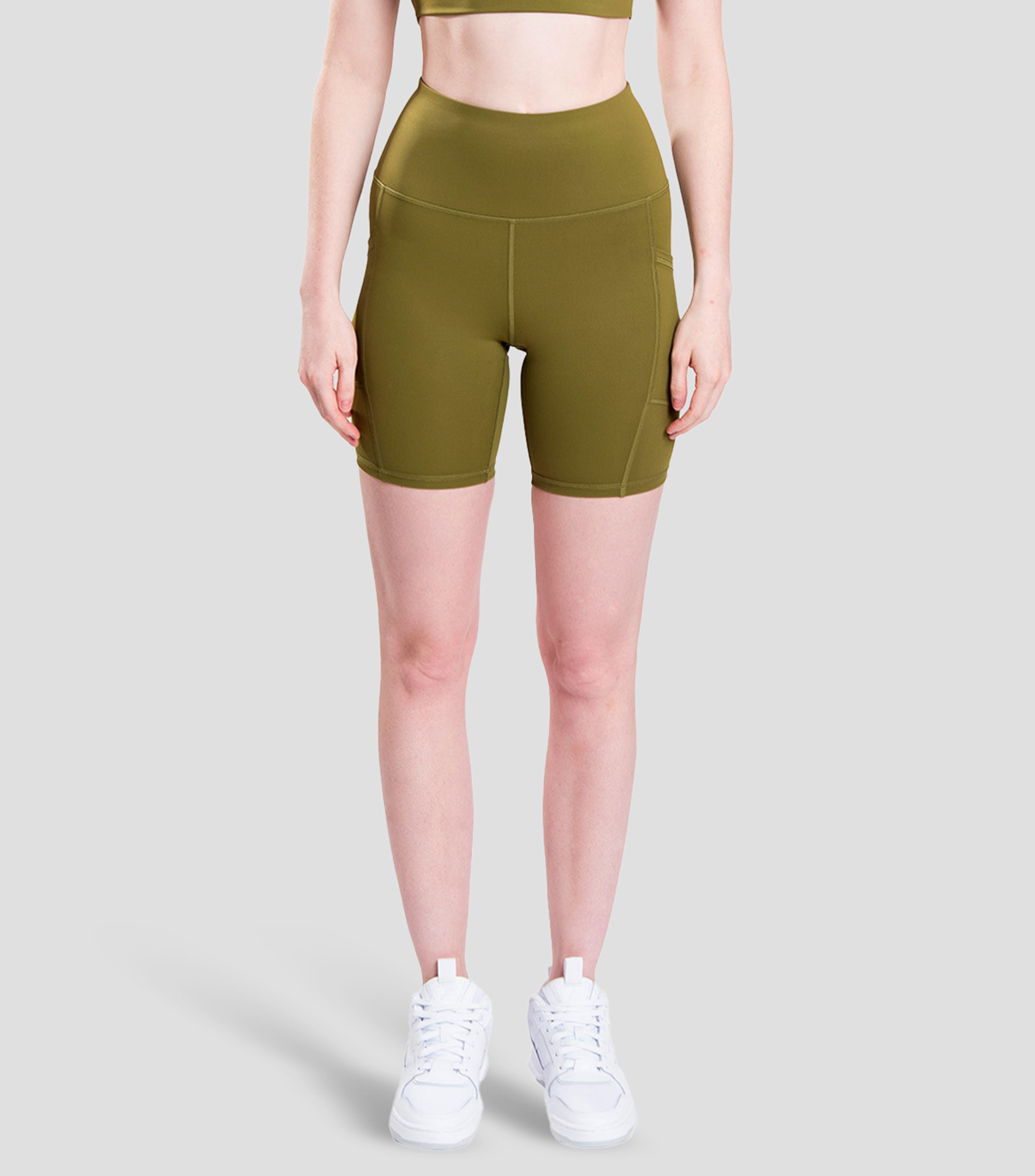 Short deportivo liso Mujer
