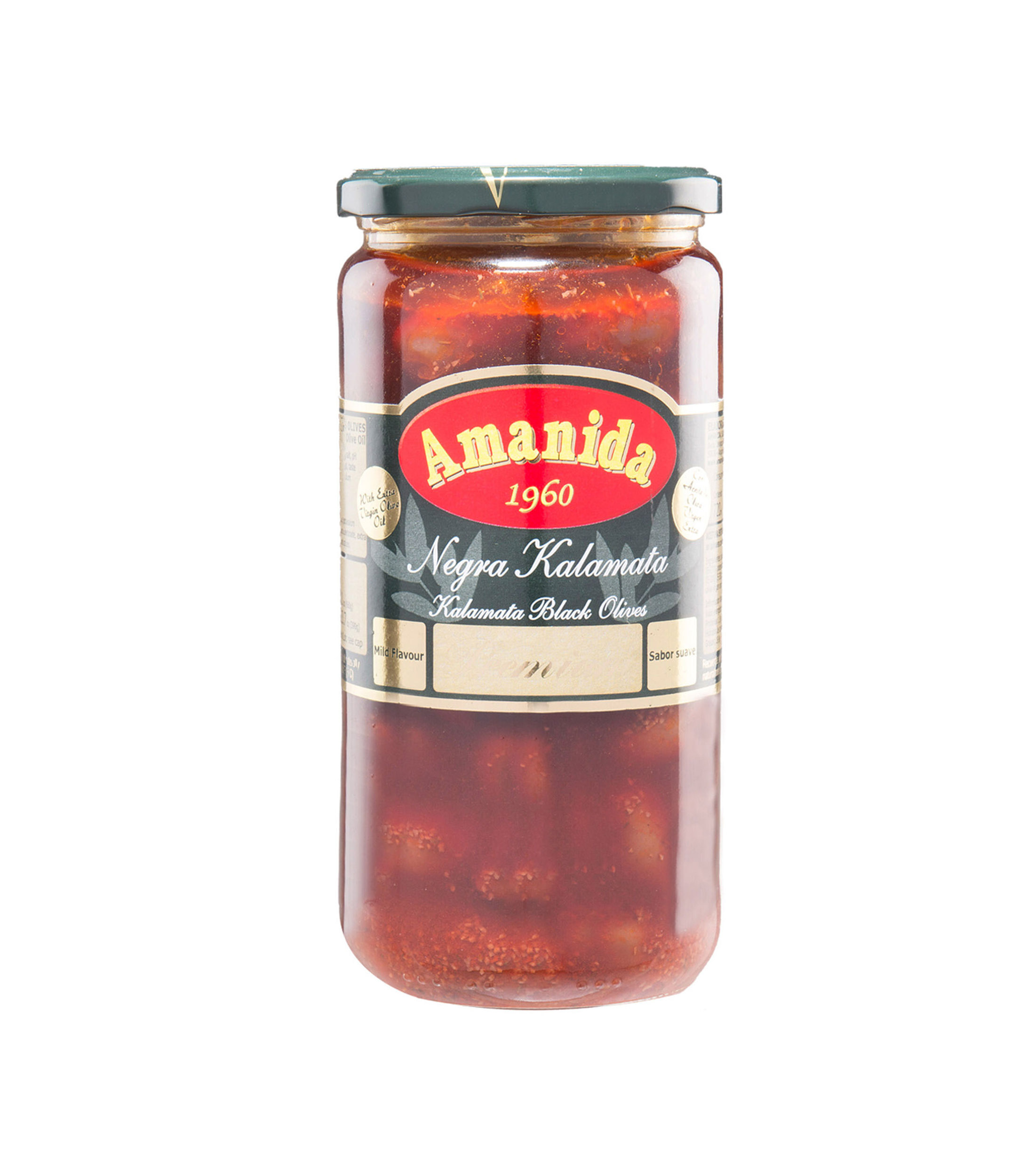 Aceituna Negra Kalamata Amanida 720 ml