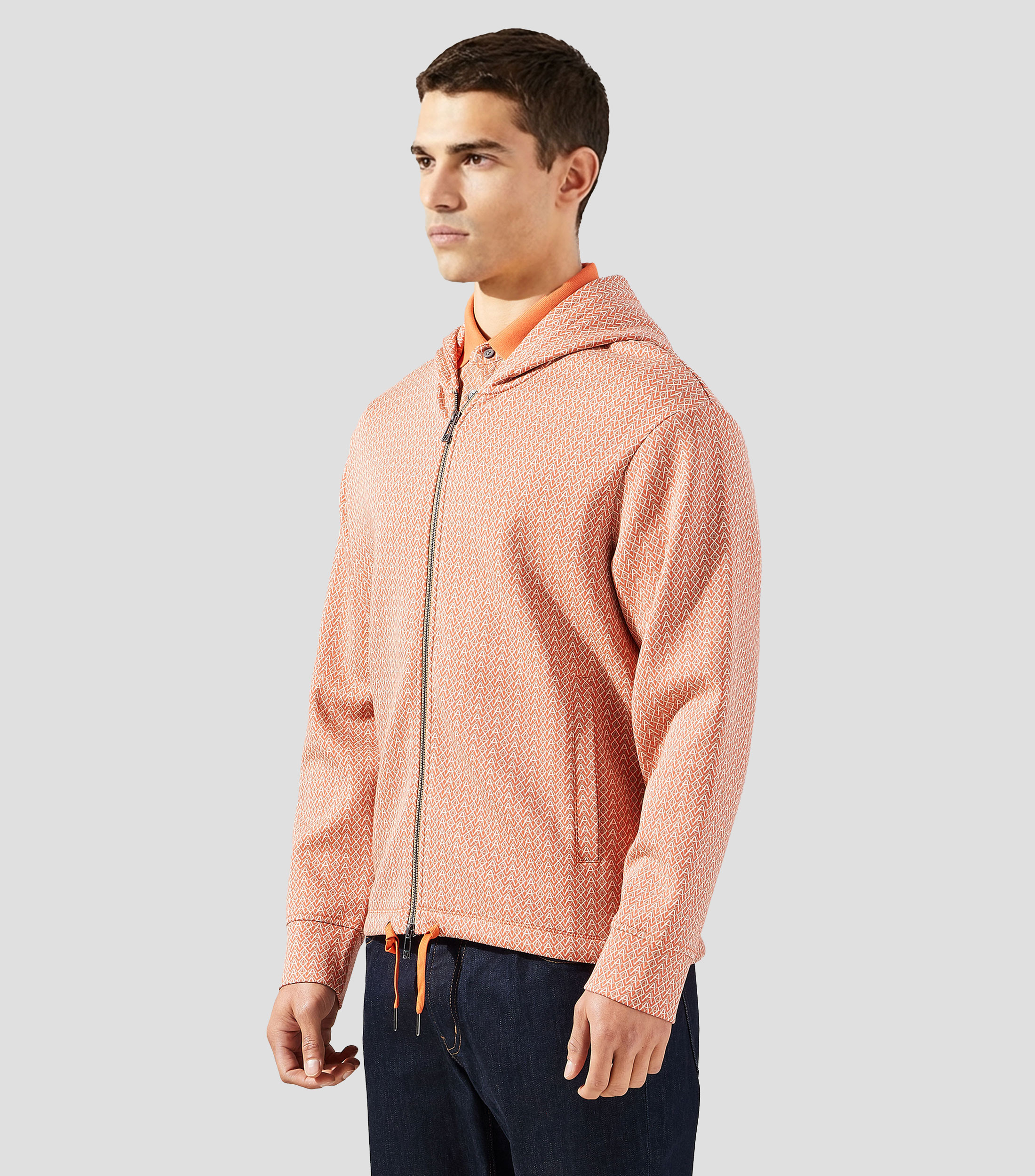 Sudadera con cierre y capucha Hombre