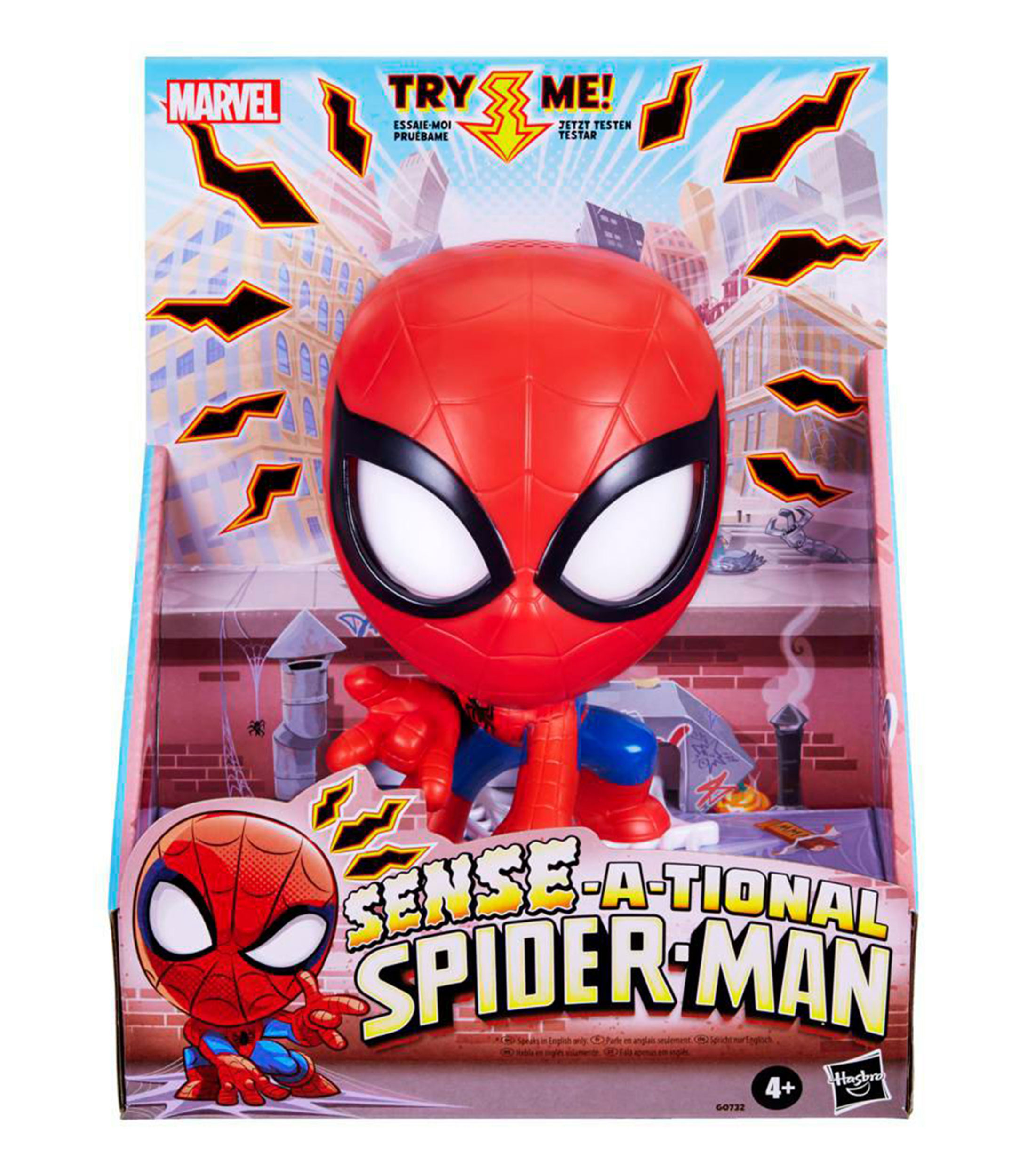 Juguete electronico Marvel Sense-A-Tional Spider-Man
