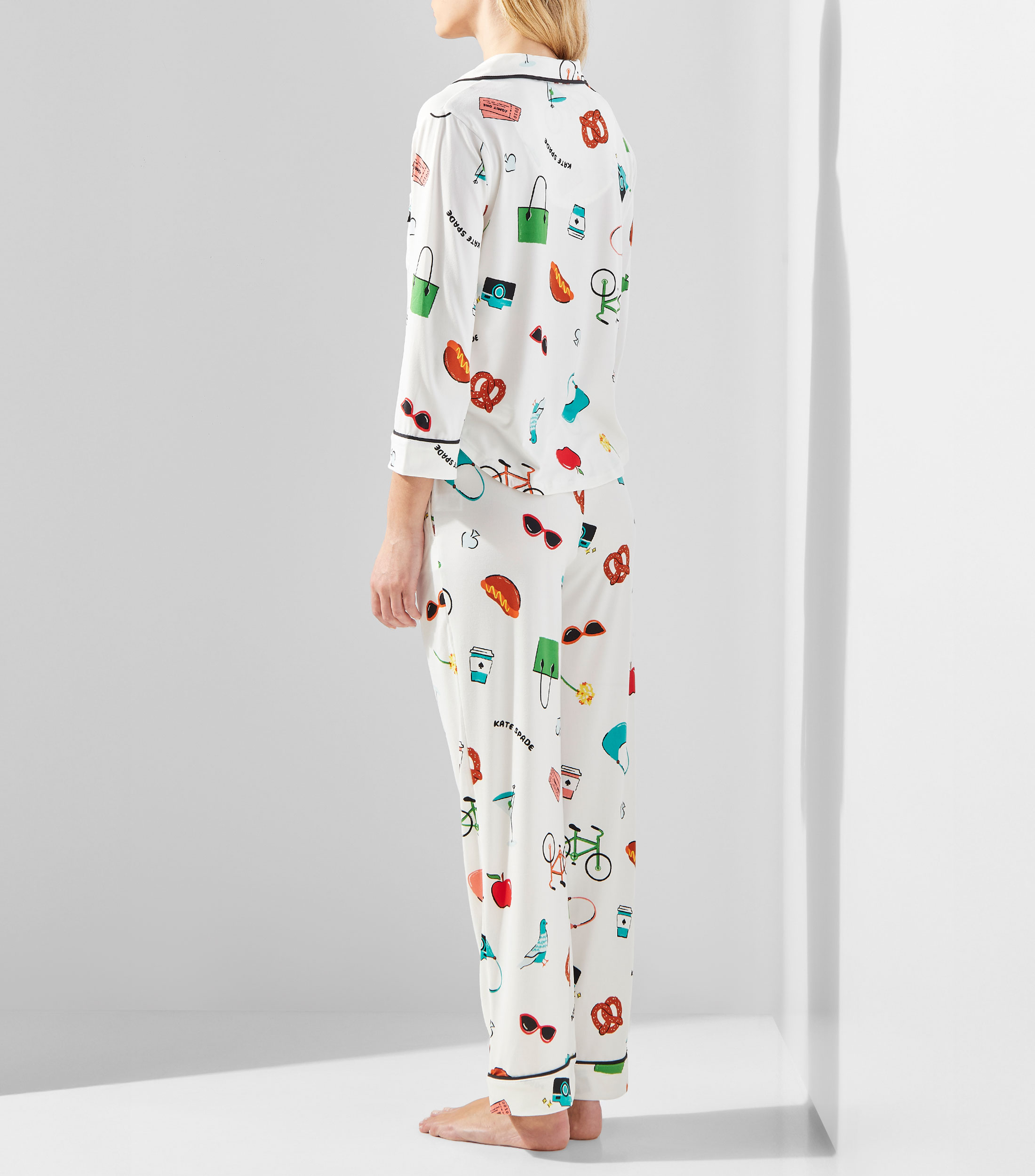 Pijama 2 piezas estampada Mujer