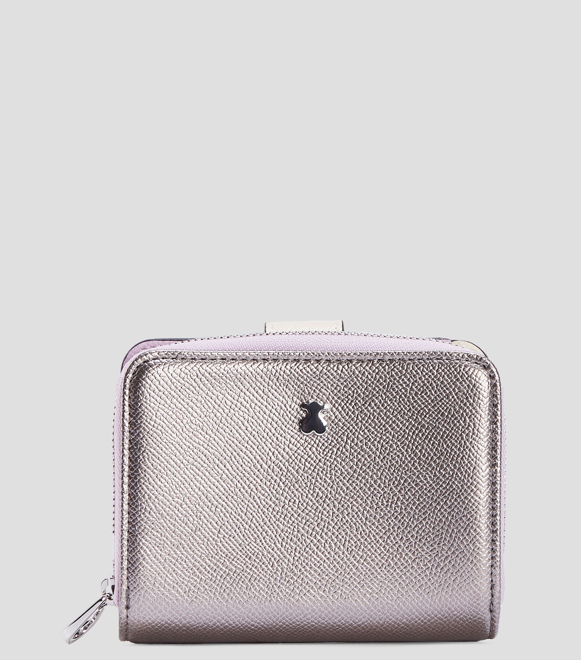 Cartera Plata New Dubai Saffiano Mujer