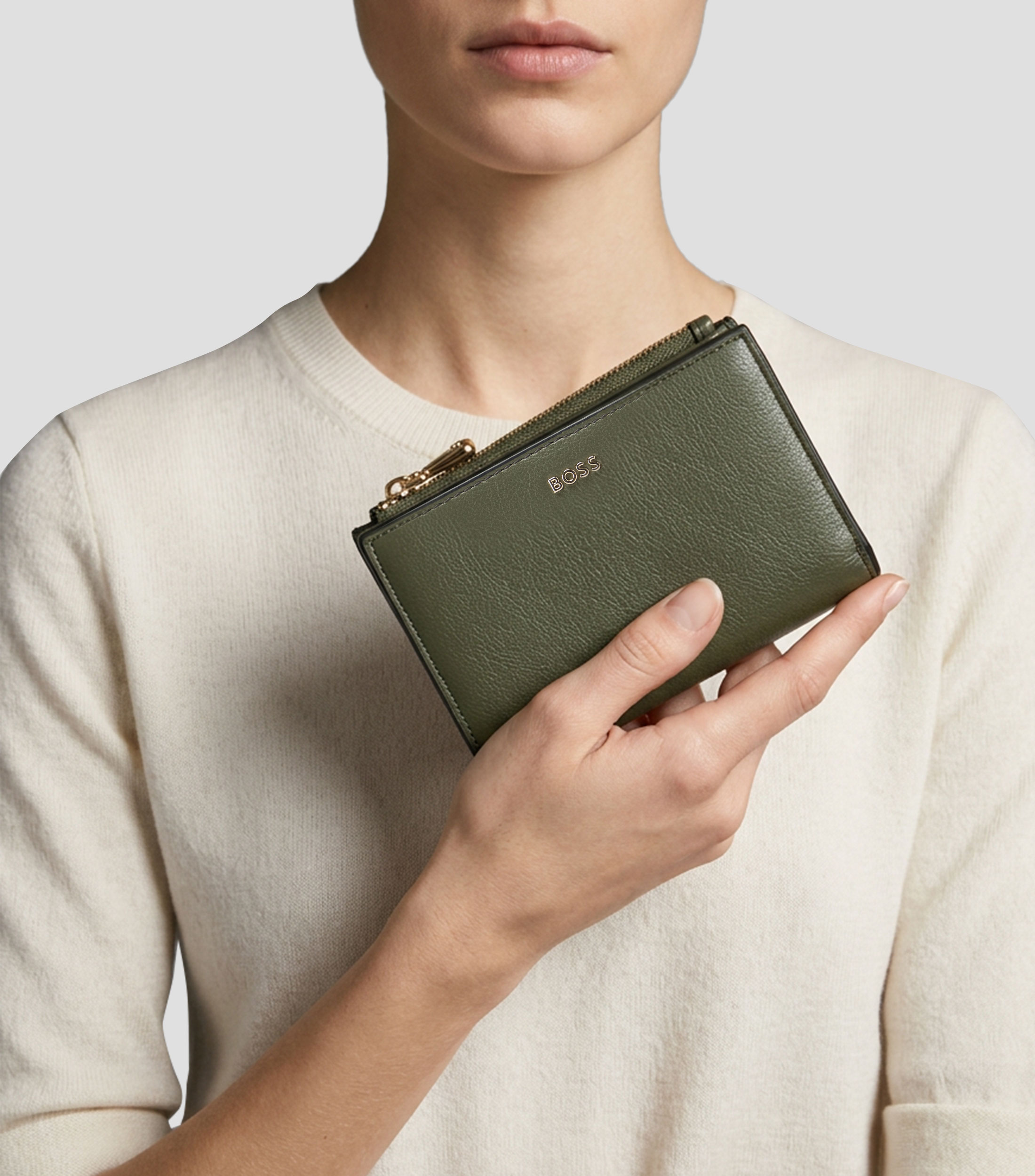 Cartera lisa Mujer