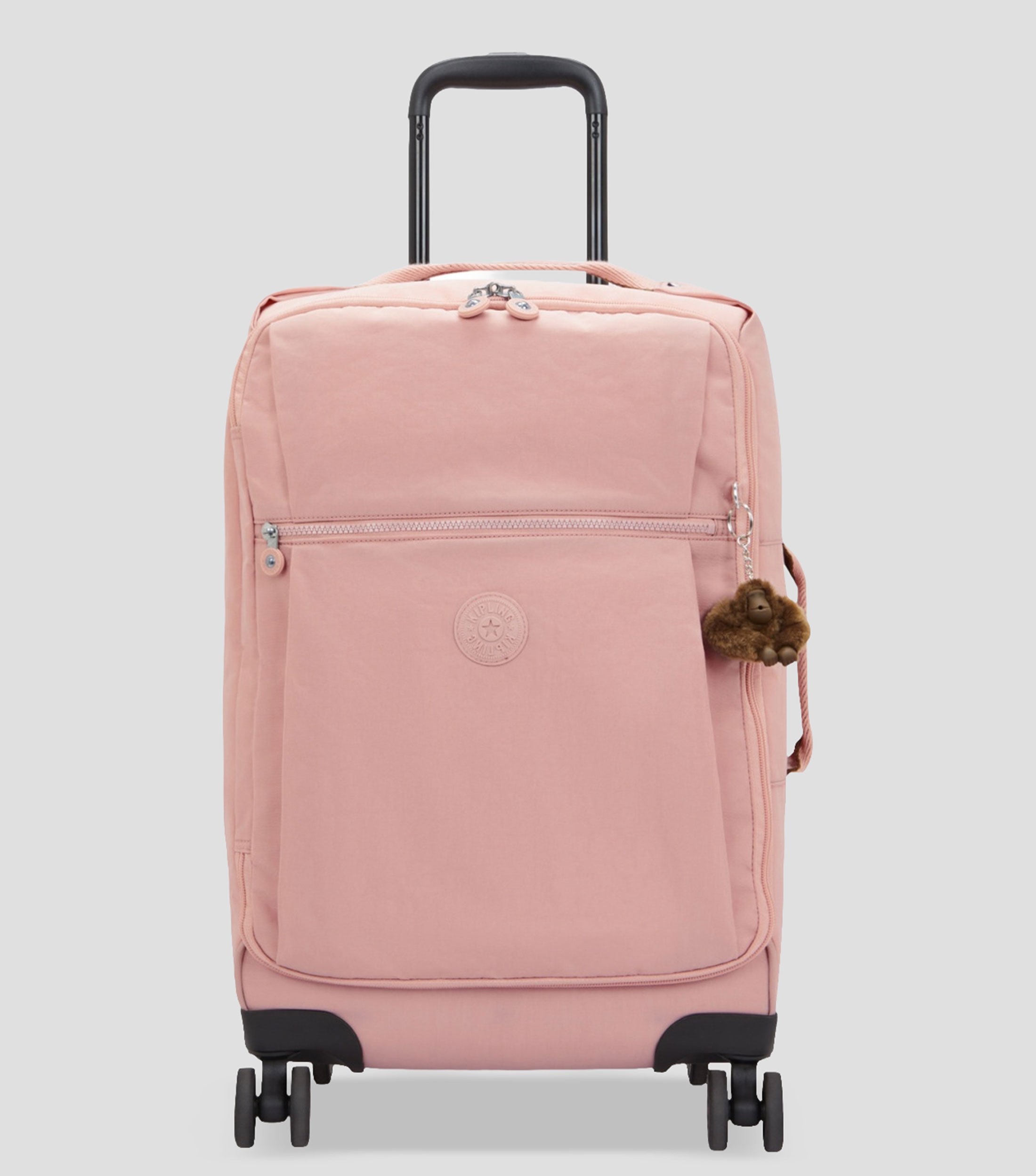 Maleta de viaje suave Darcey Up rosa