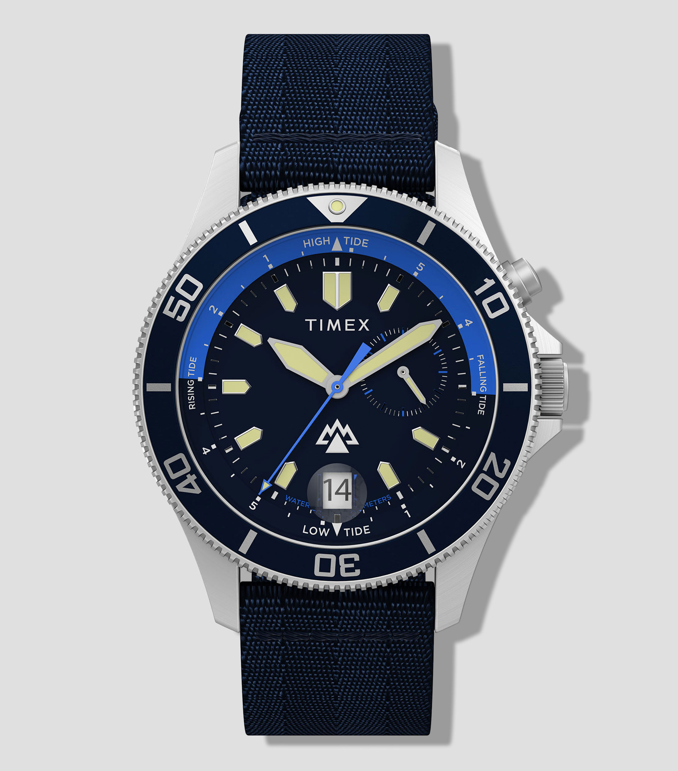 Reloj para Hombre Sierra Casual Negro, Plateado