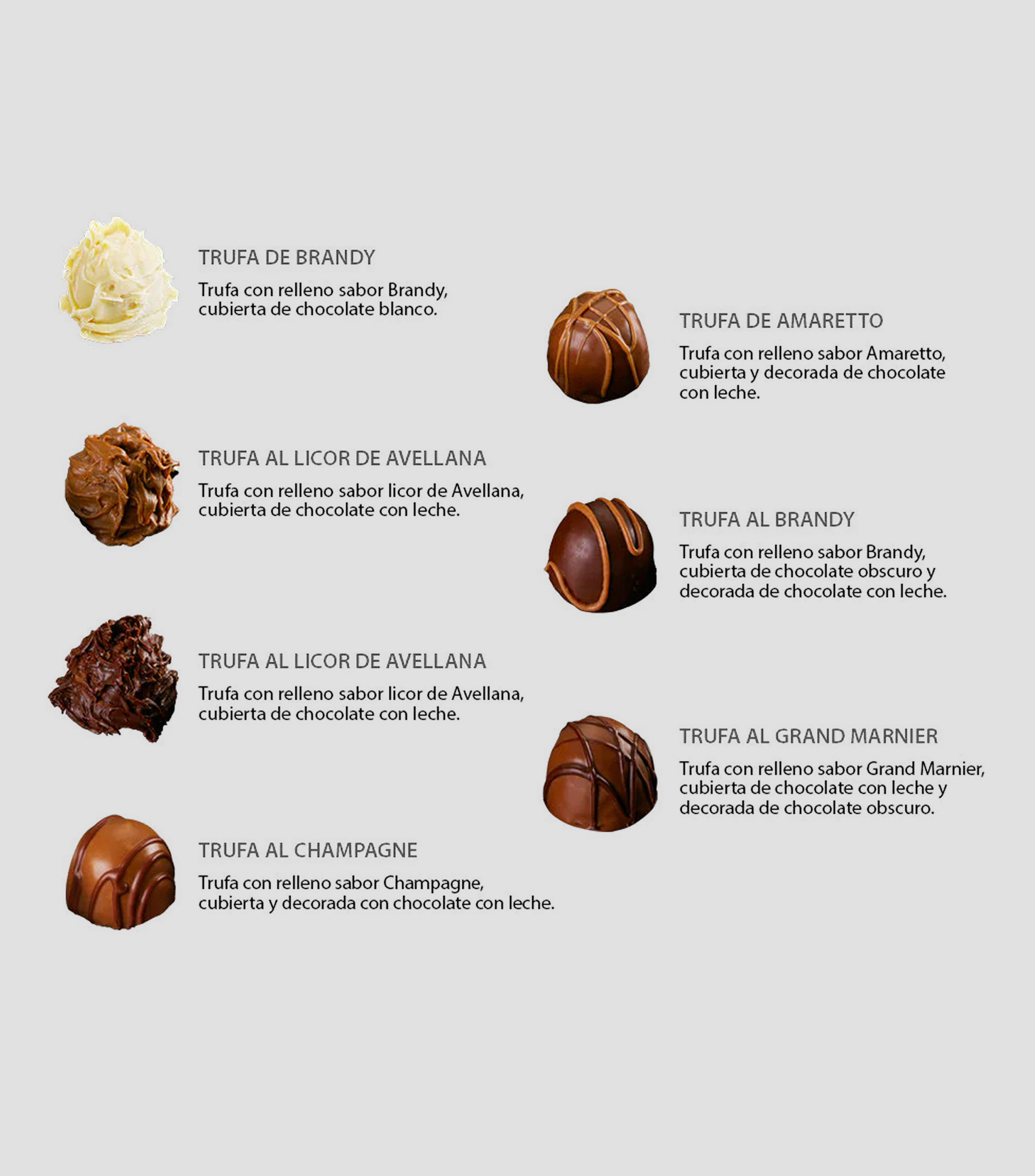 Estuche Rígido Chocolate Surtido Trufas, 260 g
