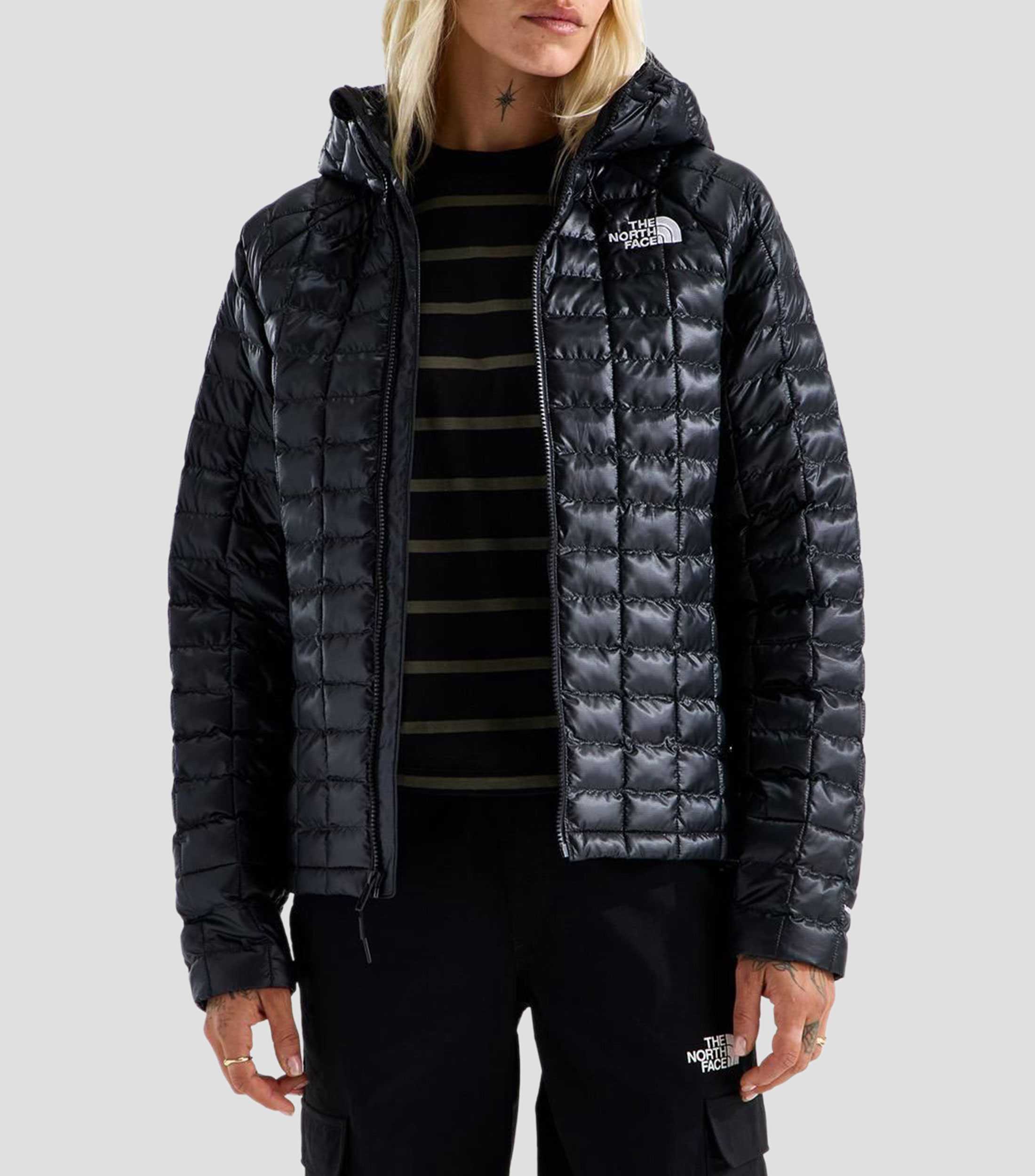 Chamarra W Thermoball Hooded Jacket Mujer
