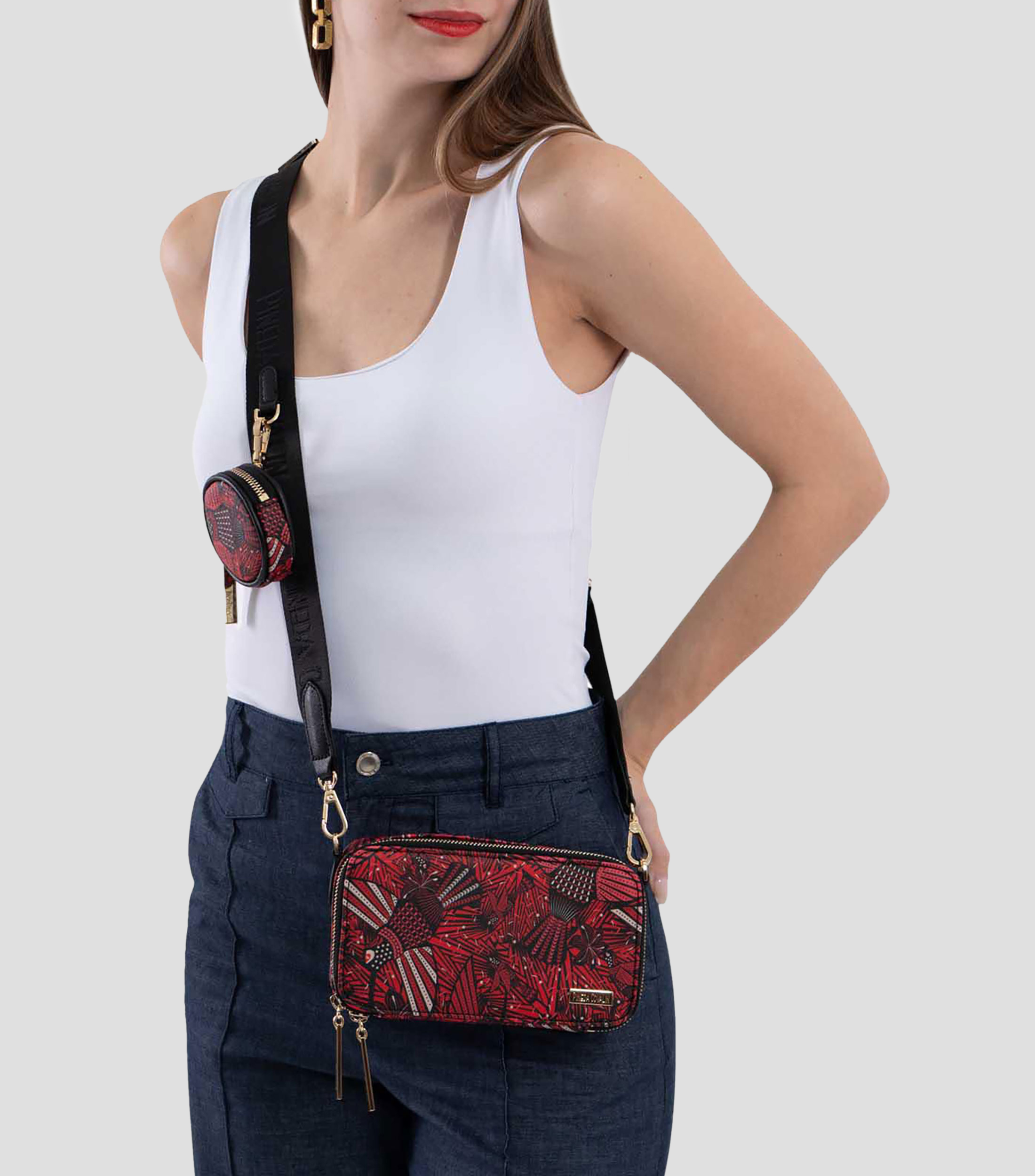 Bolsa Crossbody Colibrí con estampado Mujer