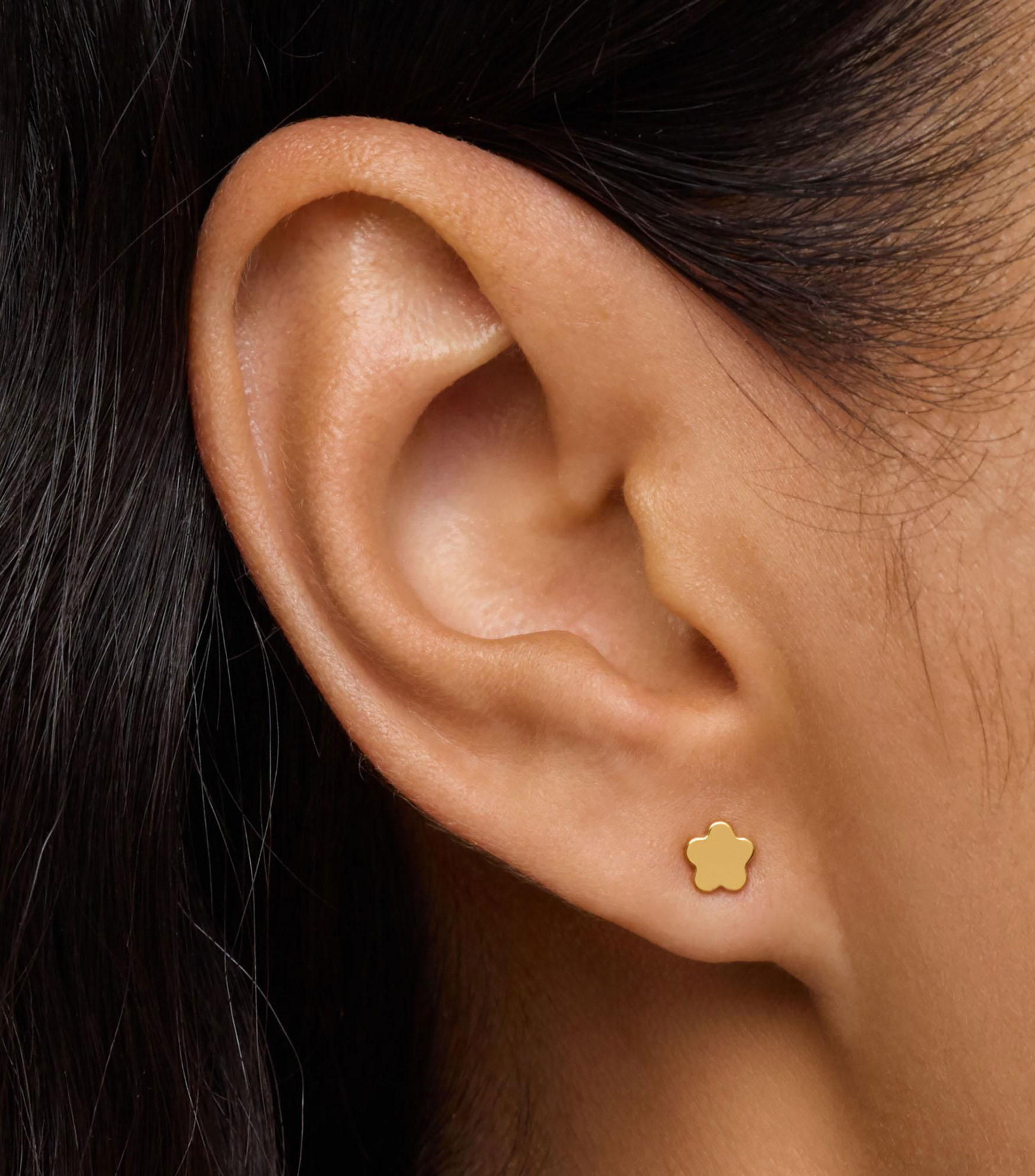 Aretes flor Motivos Mujer