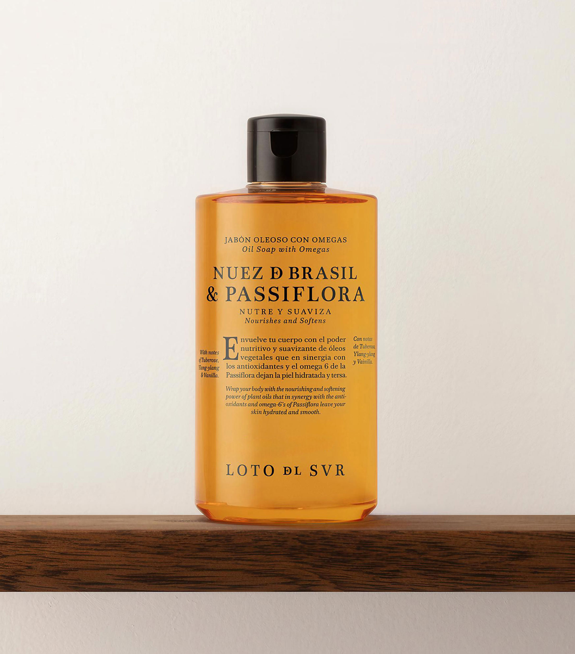 Jabón Oleoso Con Omegas Nuez De Brasil & Passiflora​, 300 ml