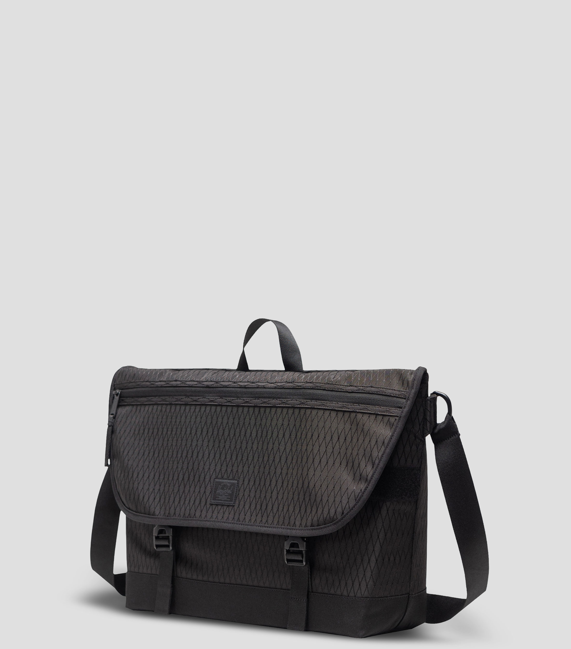 Bolso Messenger texturizado Hombre
